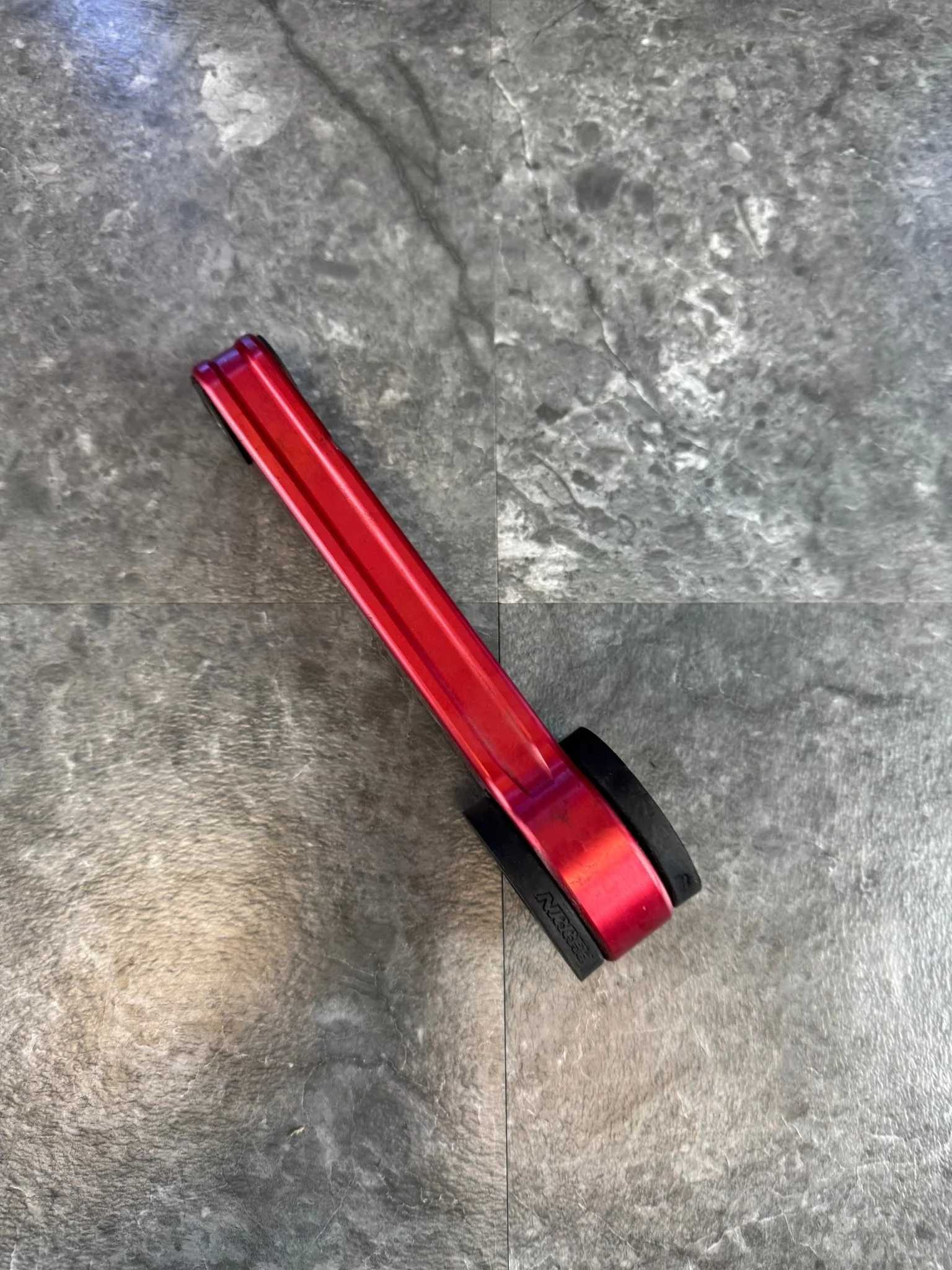 2004-2021 Subaru WRX STi Perrin Pitch Stop Mount Red N2 - Image 2