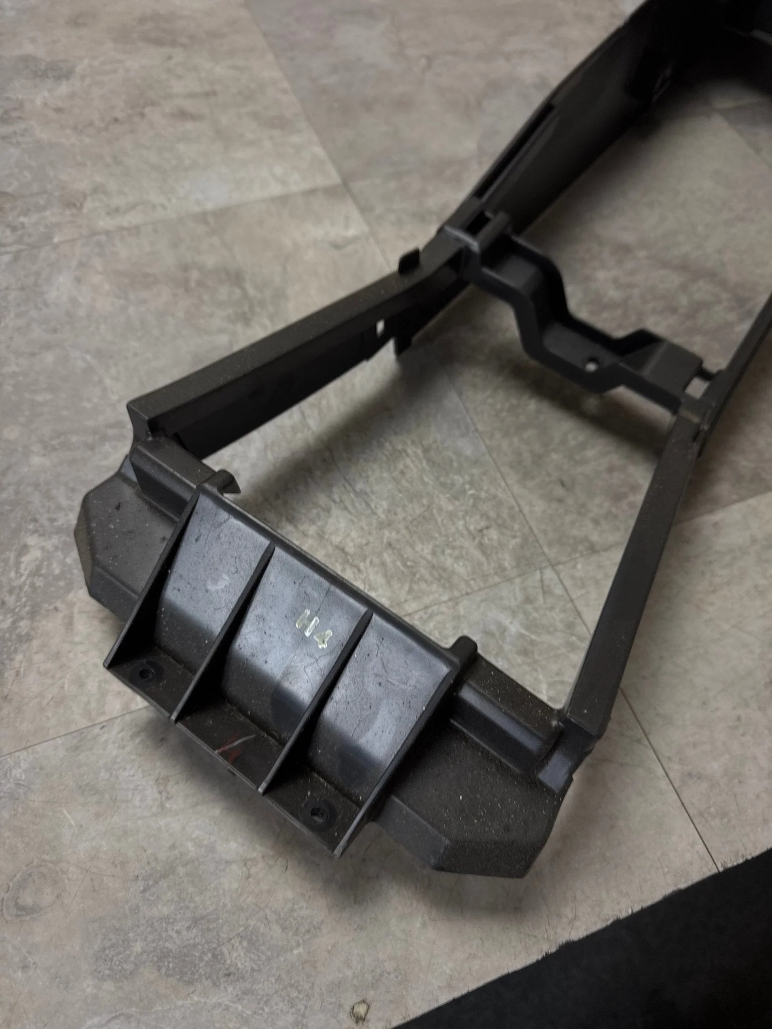 2005-2007 Subaru Impreza WRX STI Black Center Console Rest Trim Middle K1 - Image 2