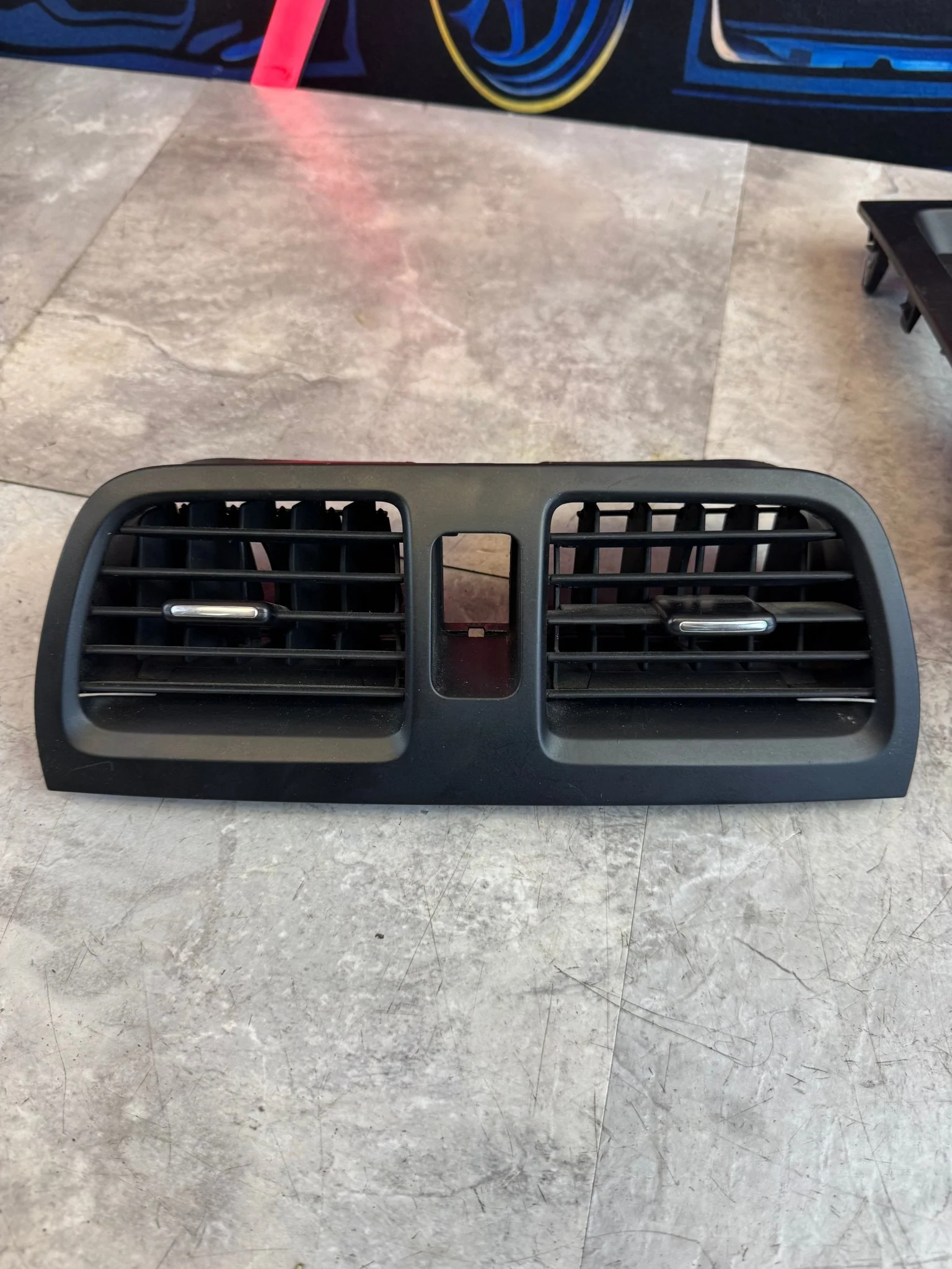 2005-2007 WRX/STi Black Center Console Vent Climate Control And Shifter Trim Kit / N4 - Image 3