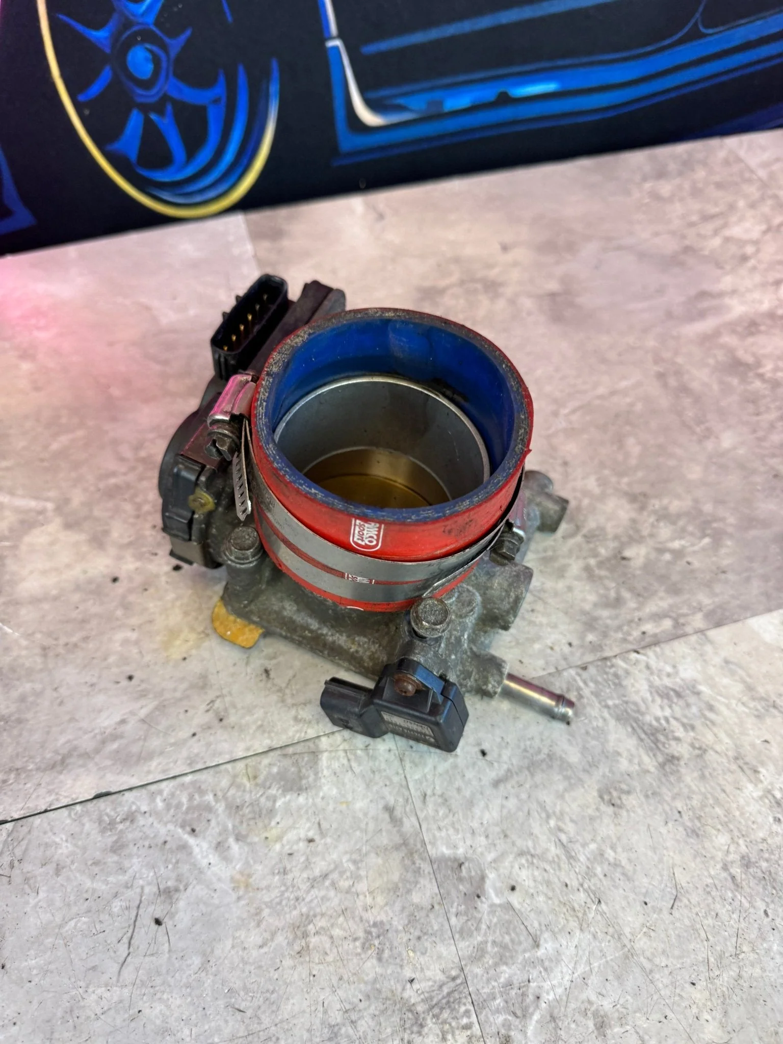 2006-2008 Subaru Impreza Forester Wrx/sti XT Throttle Body Assy Y4 - Image 2