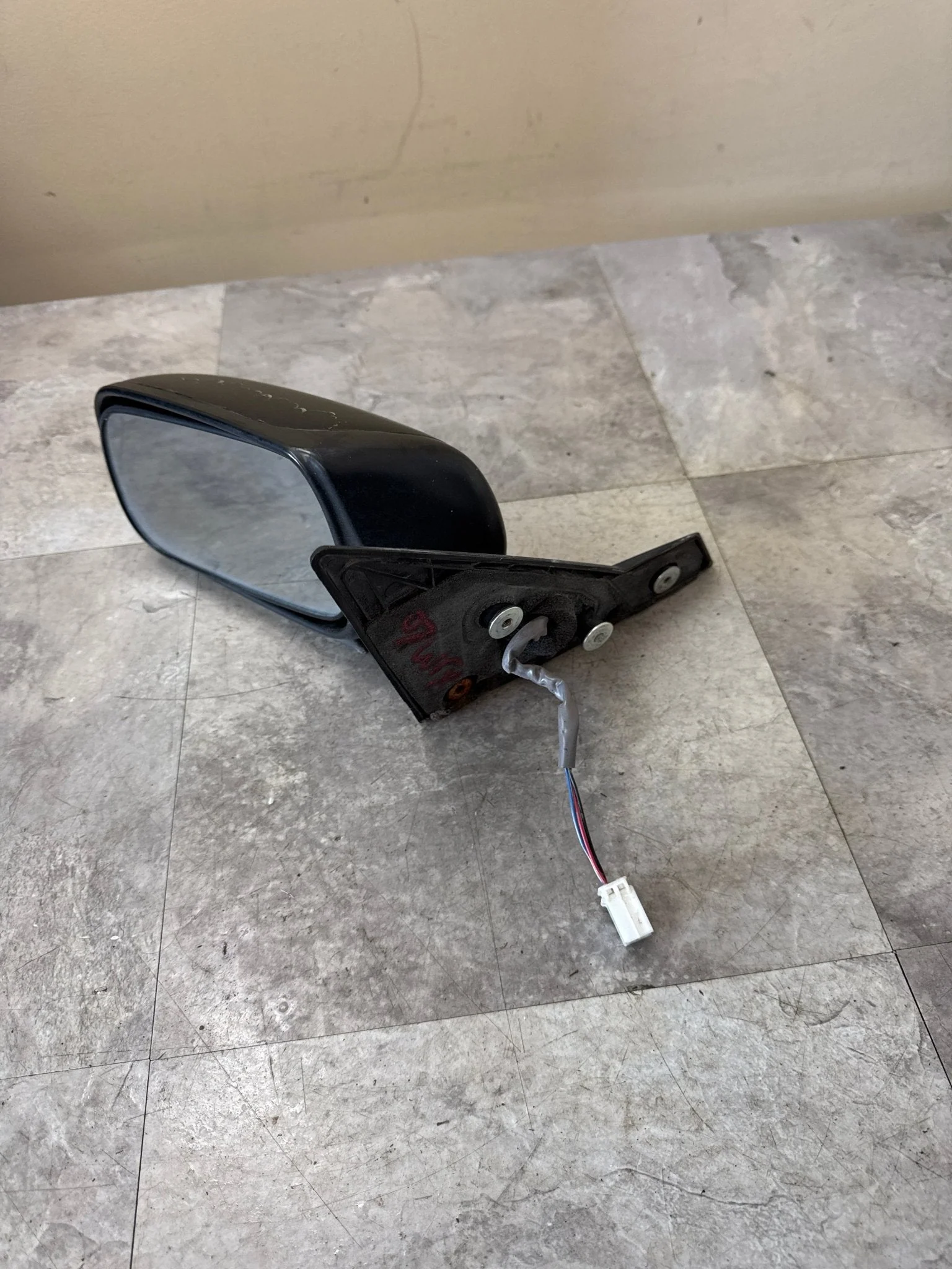 2004-2007 Subaru Impreza WRX STi OEM Black LH LEFT Driver SIDE VIEW Mirror M2