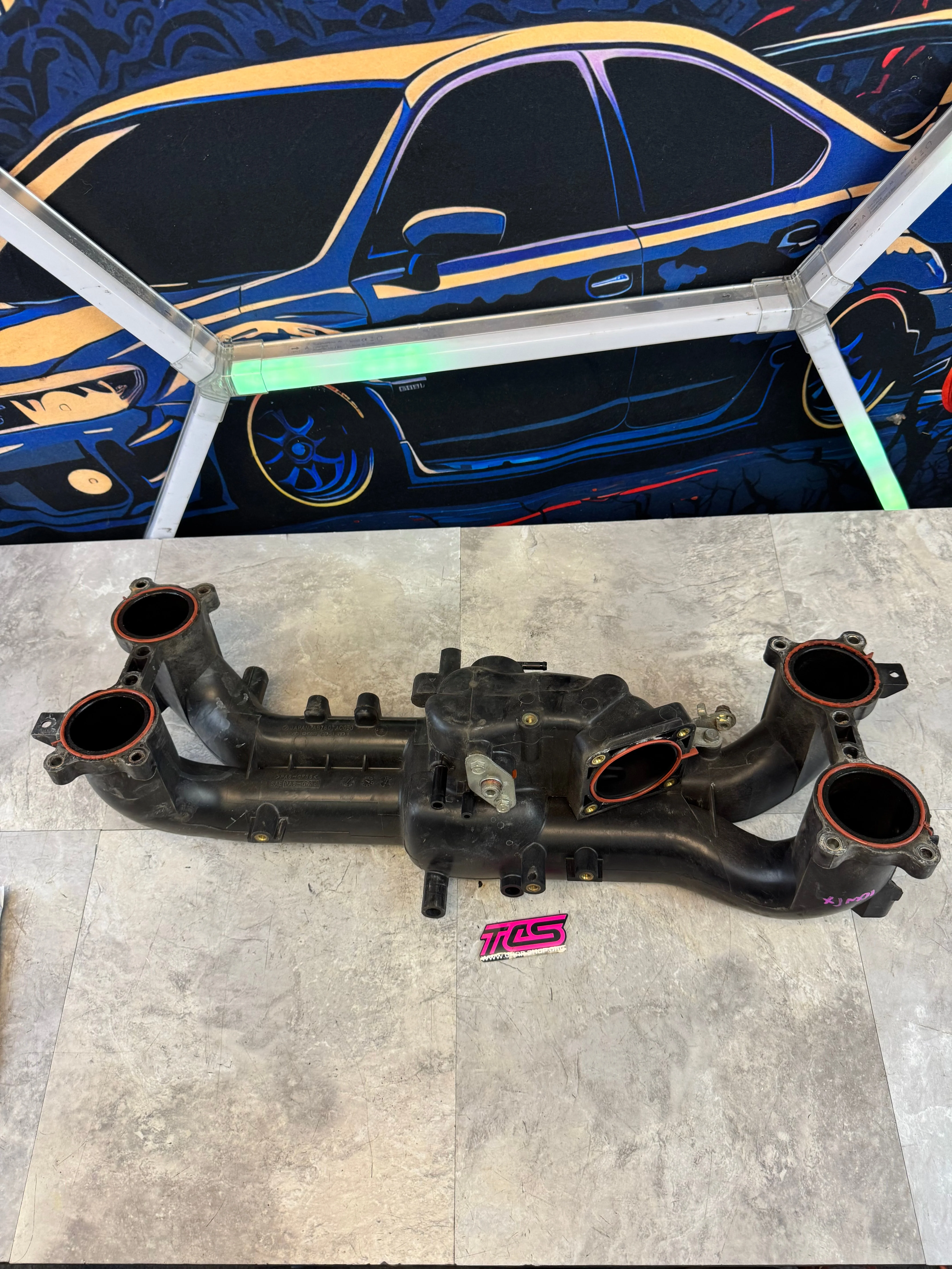 2008-2014 Subaru Impreza WRX OEM Intake Manifold With Hardware E5 - Image 9