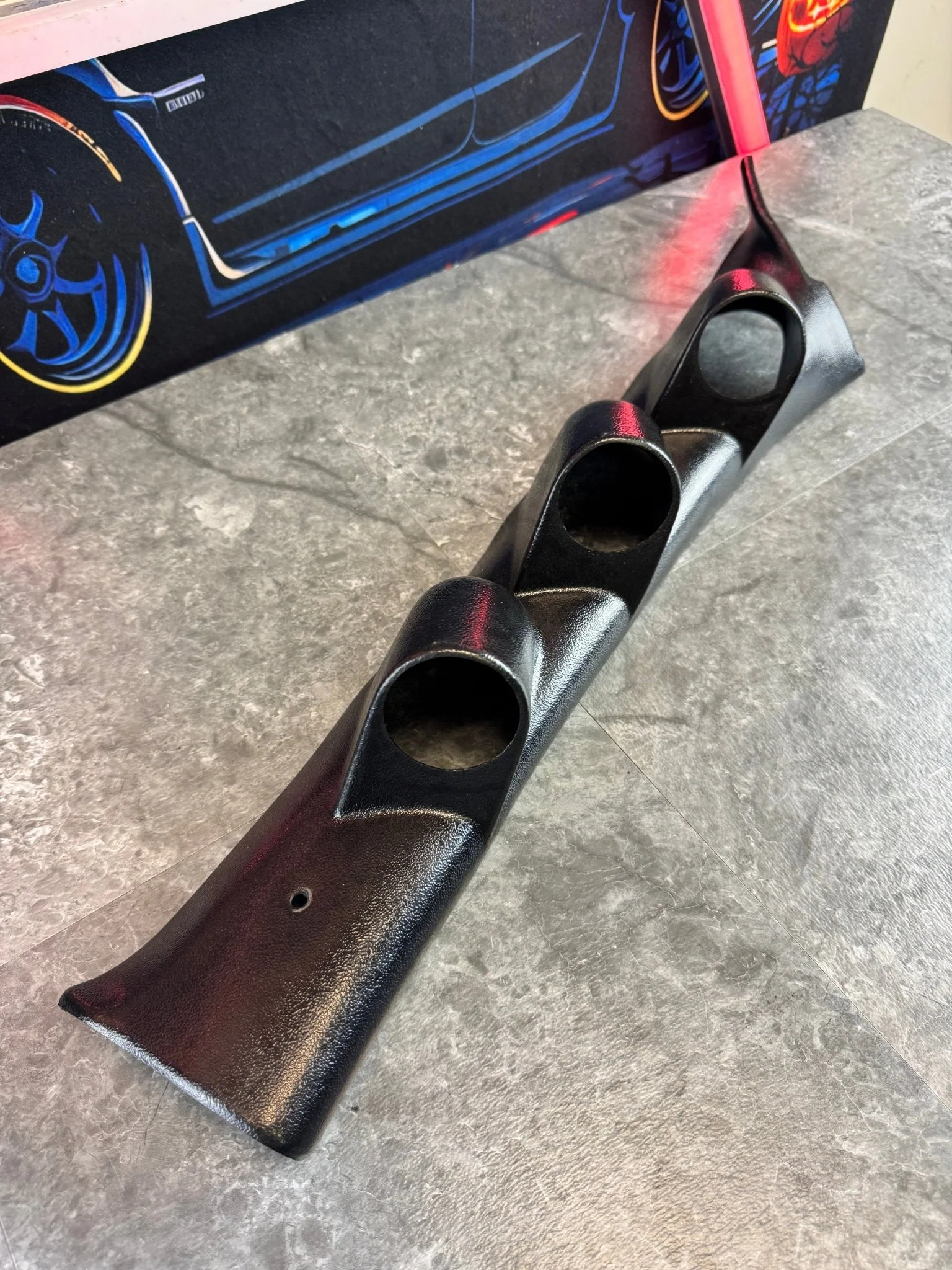 2008-2014 Subaru Impreza WRX STi A-Pillar Triple Gauge Pod LH Pillar Trim F1 - Image 2