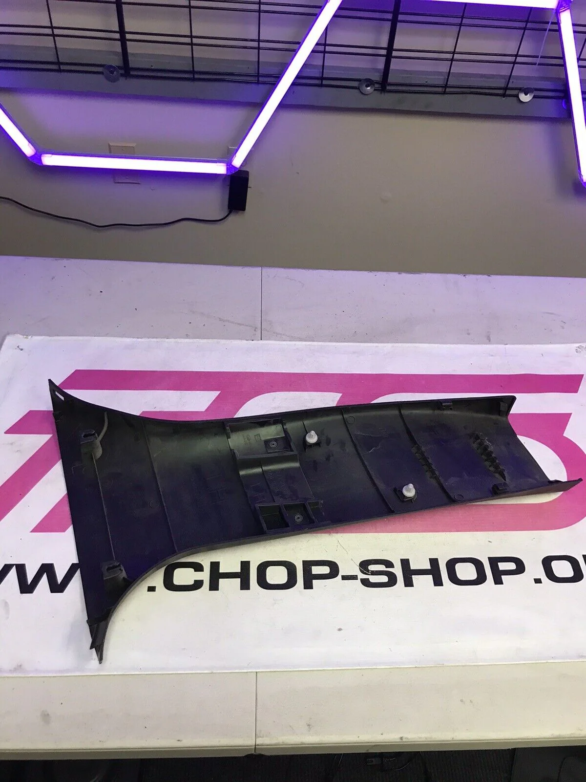 2008-2014 Subaru Impreza WRX STi OEM B Pillar Trim Panel Left Driver LH M1 - Image 4