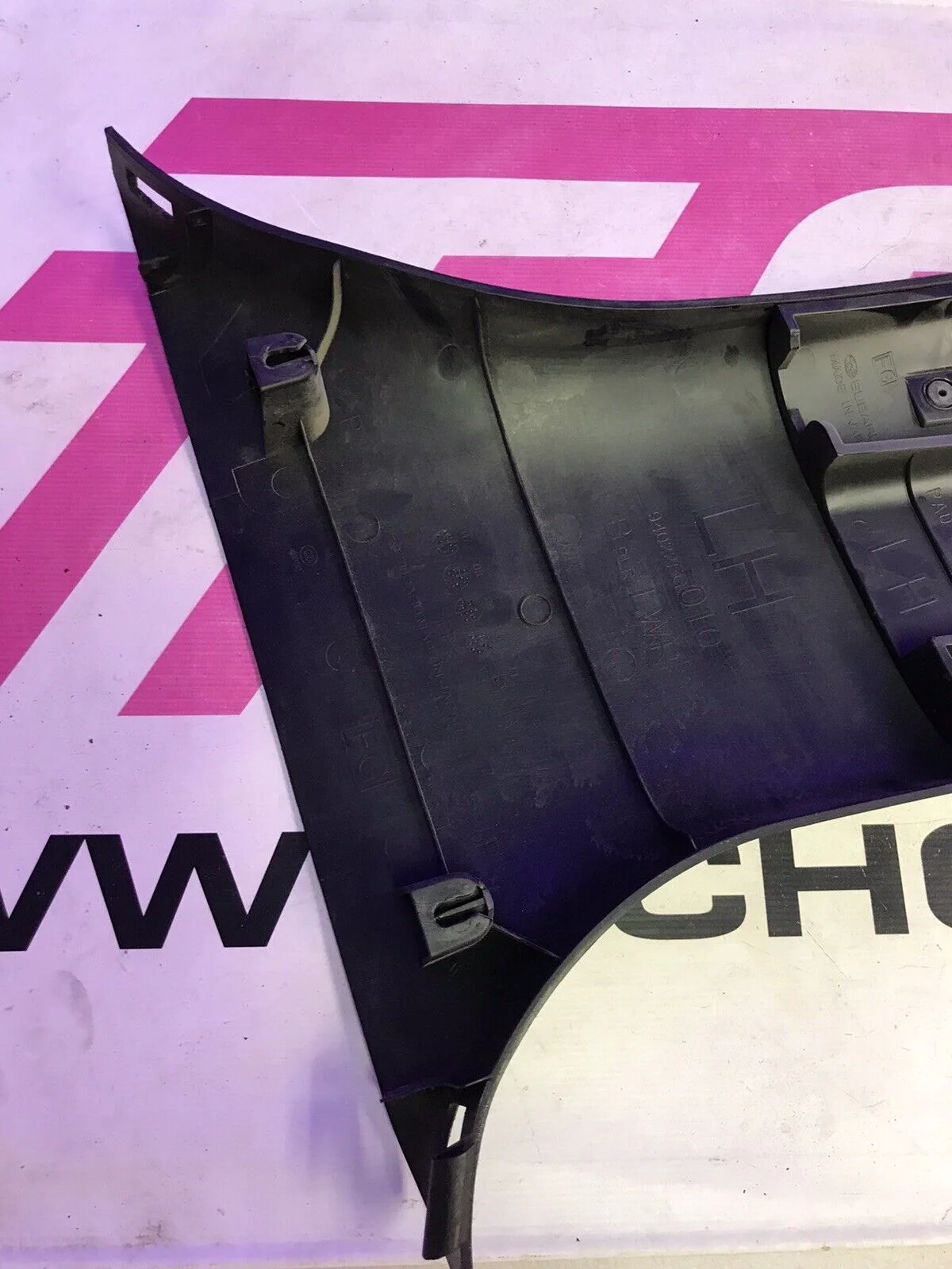 2008-2014 Subaru Impreza WRX STi OEM B Pillar Trim Panel Left Driver LH M1 - Image 5