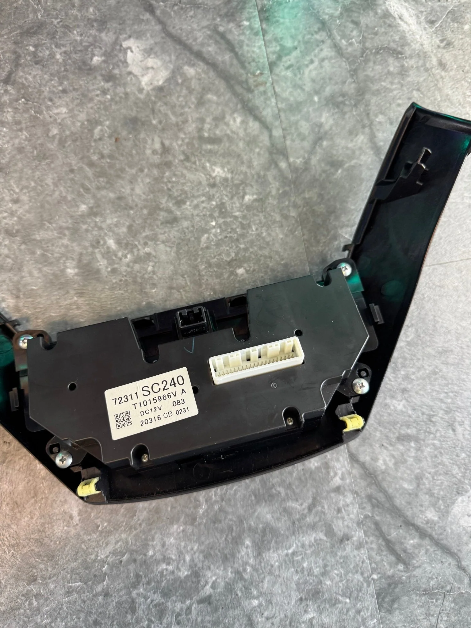 2008-2014 Subaru Impreza WRX STi Dash Climate Control HVAC Trim Cover E4 - Image 5