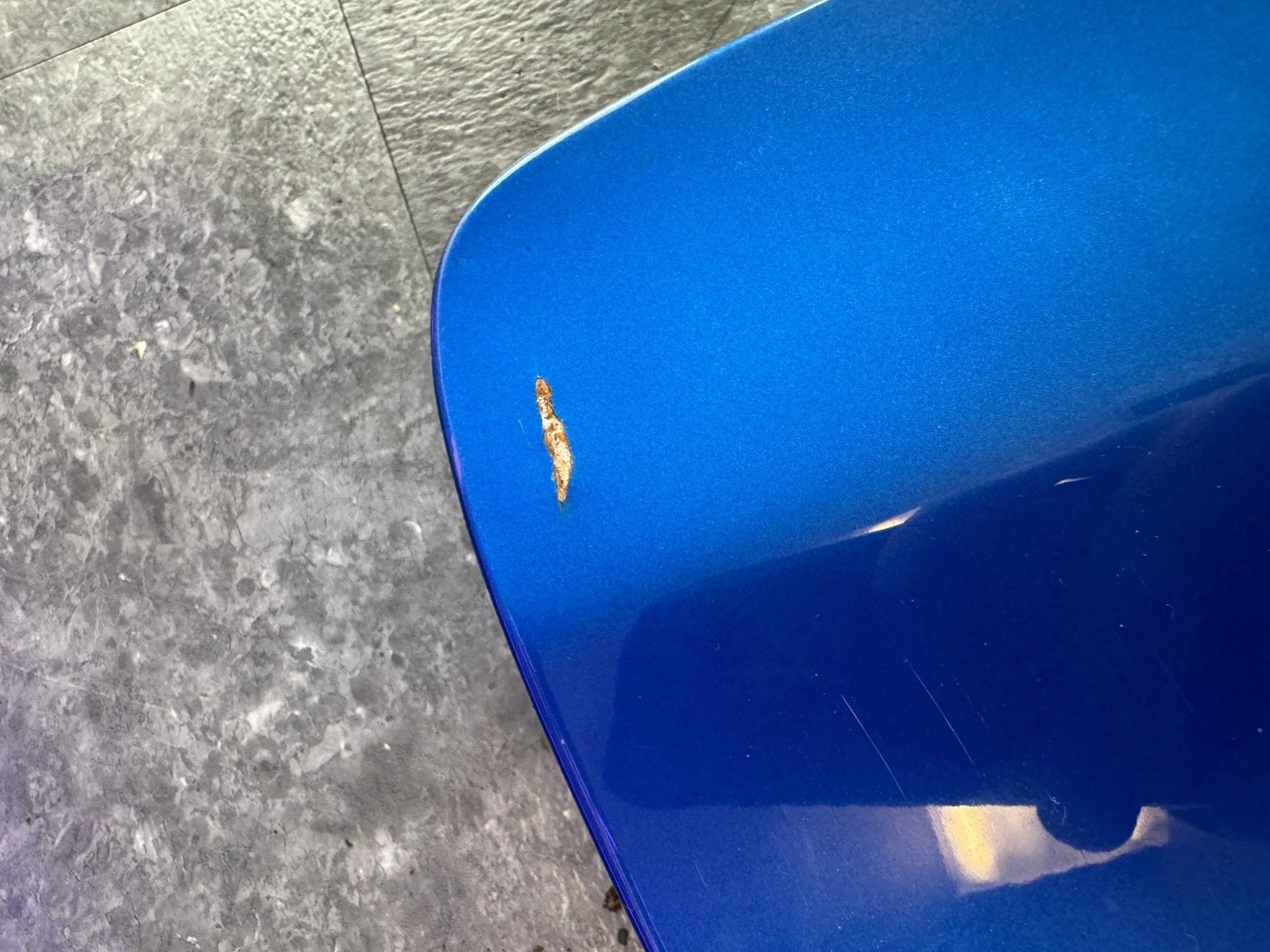 2008-2014 Subaru Impreza WRX STi Sedan Gas Cap Door Cover Fuel Lid WRB J2 - Image 3