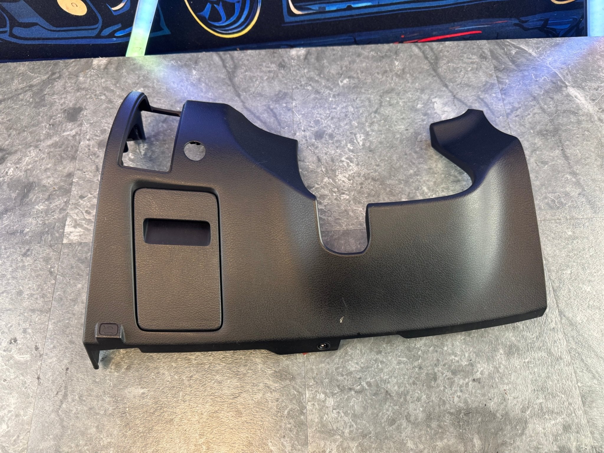 2008-2014 Subaru Impreza WRX STi OEM Under Dash Steering Wheel Kick Trim J2