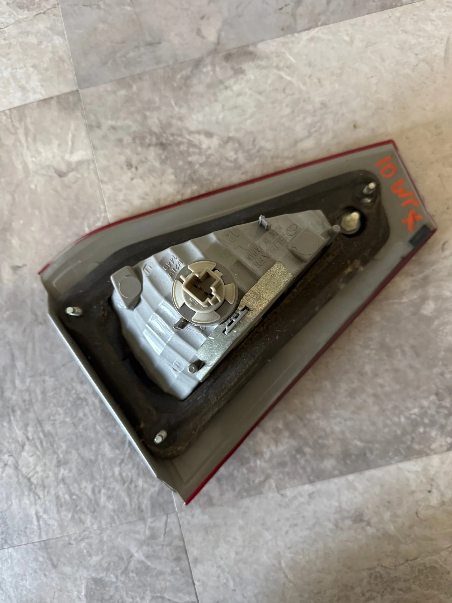2008-2014 Subaru WRX STi OEM Driver's Side Left Inner Tail Light Assembly E4 - Image 2