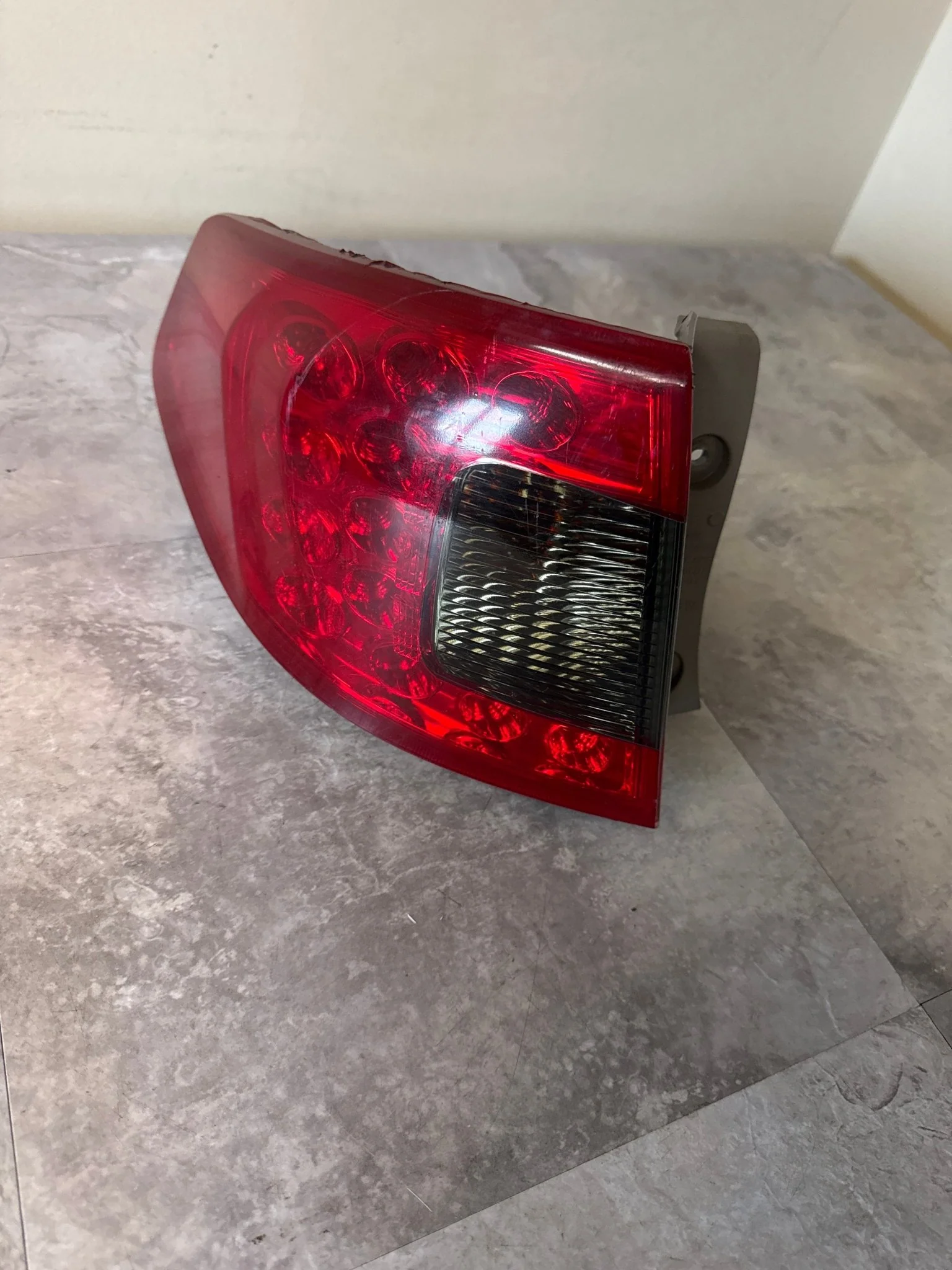 2008-2014 Subaru WRX STi Hatch Wagon Left Rear Outer Tail Light Assembly Wrapped A3