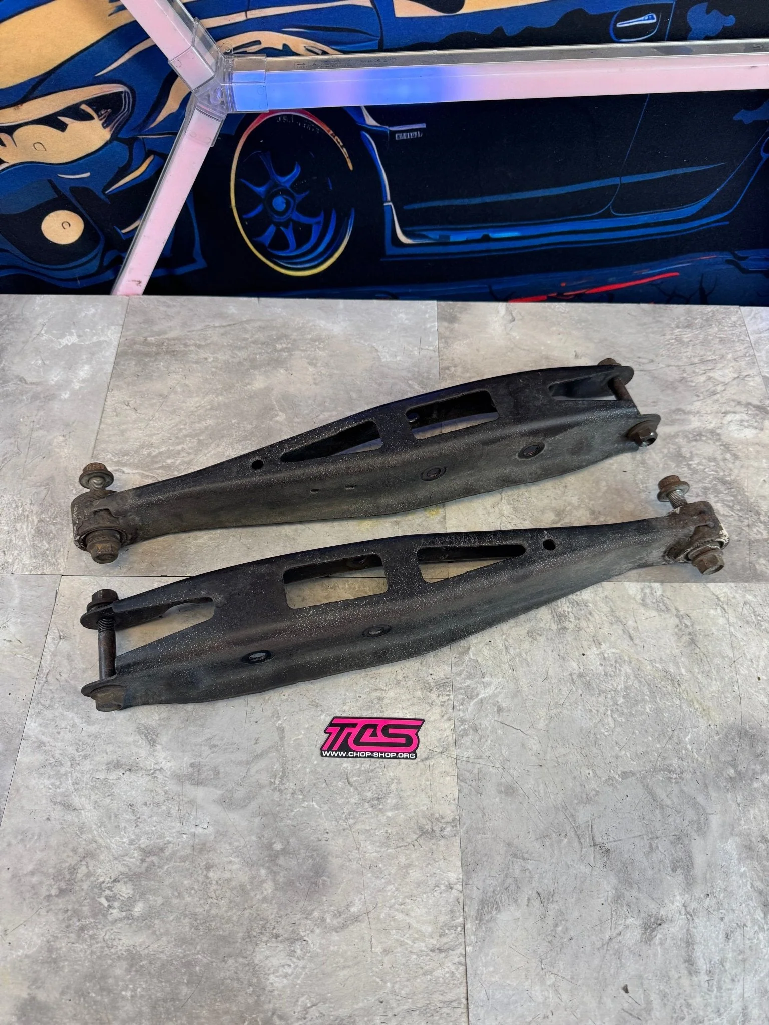 2008-2014 Subaru WRX STi OEM Rear Lower Control Arms R1