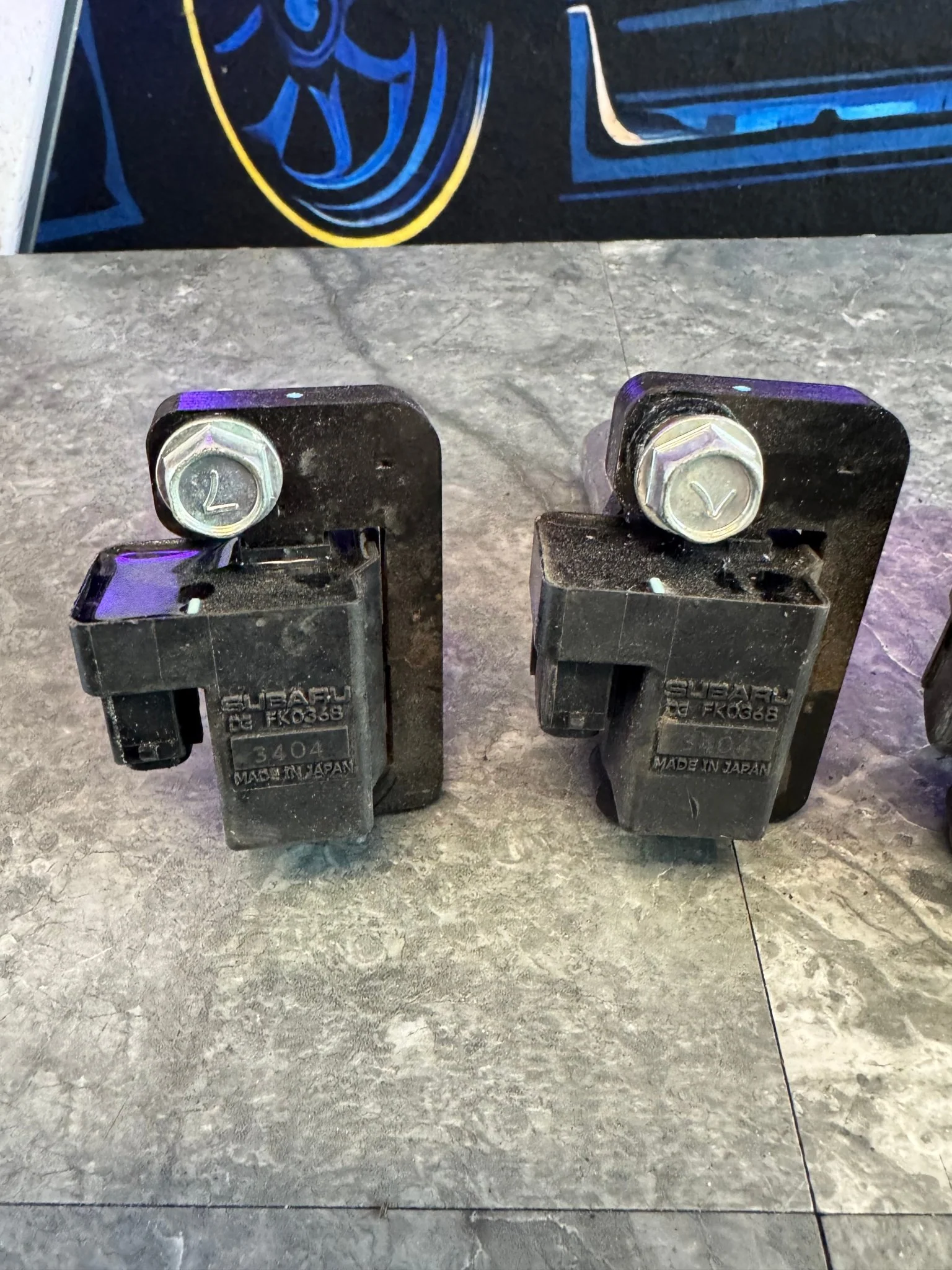 2008-2021 Subaru Impreza WRX STi OEM Ignition Coil Pack Set Of 4 FK0368 G4 - Image 2