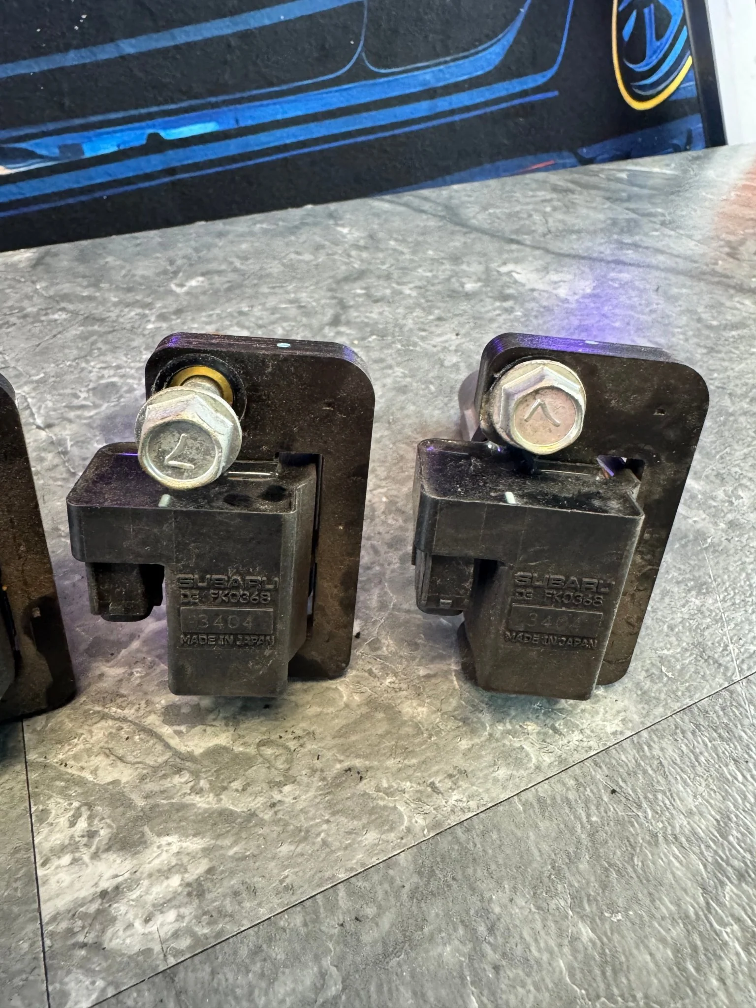 2008-2021 Subaru Impreza WRX STi OEM Ignition Coil Pack Set Of 4 FK0368 G4 - Image 3