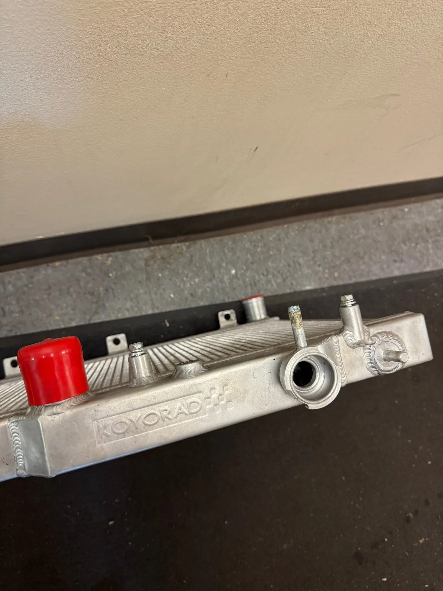 2008-2021 Subaru STi / 2008-2014 Subaru WRX All Aluminum Koyorad Radiator Very Good Condition R1 - Image 5