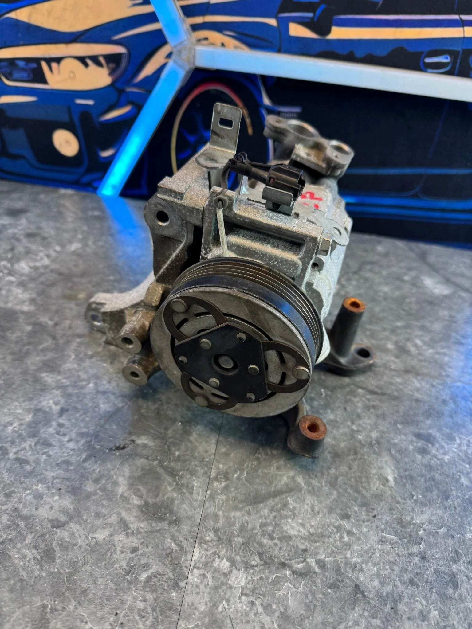 2008-2021 Subaru WRX STi AC Compressor With Brackets M5