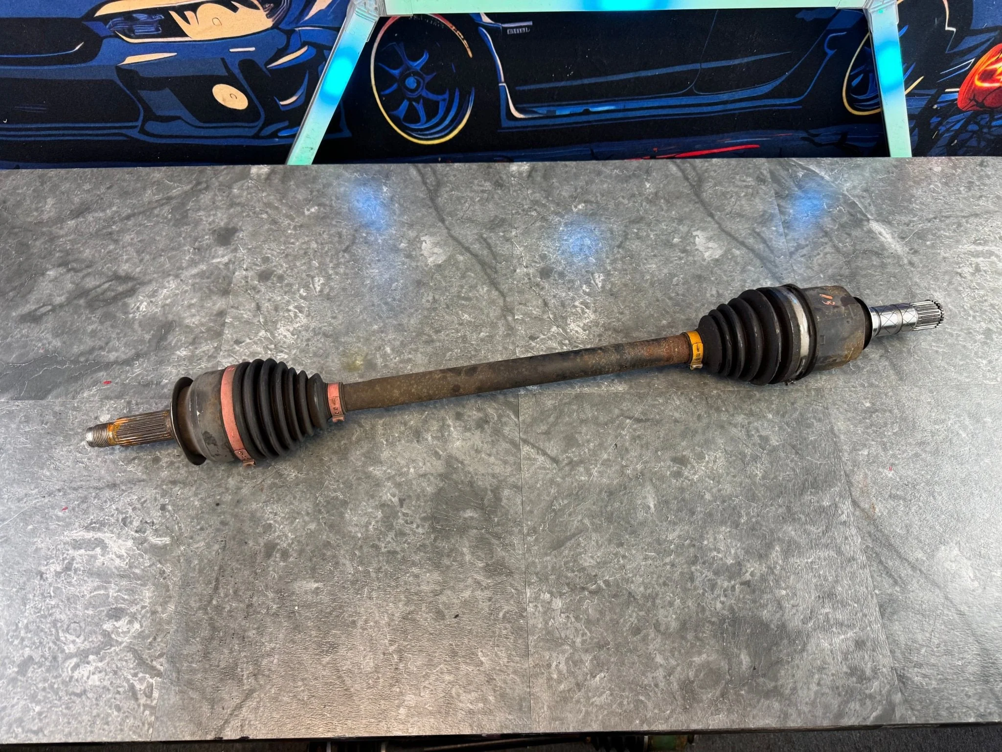 2008-2021 Subaru WRX STi Front OEM Axle Shaft Single K4