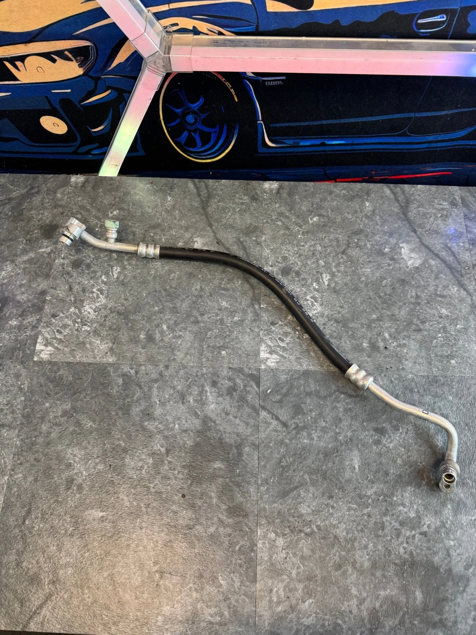 2008-2021 Subaru WRX STi OEM AC Line Hose Pipe High Pressure A/C Air Conditioning J3