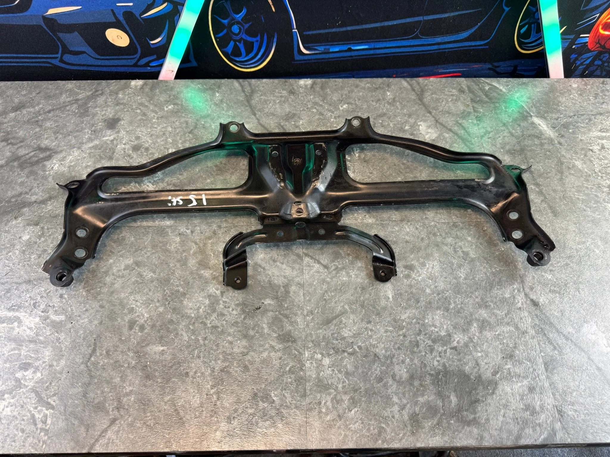 2008-2021 Subaru WRX STi Steering Rack Cover Skid Plate Brace R3