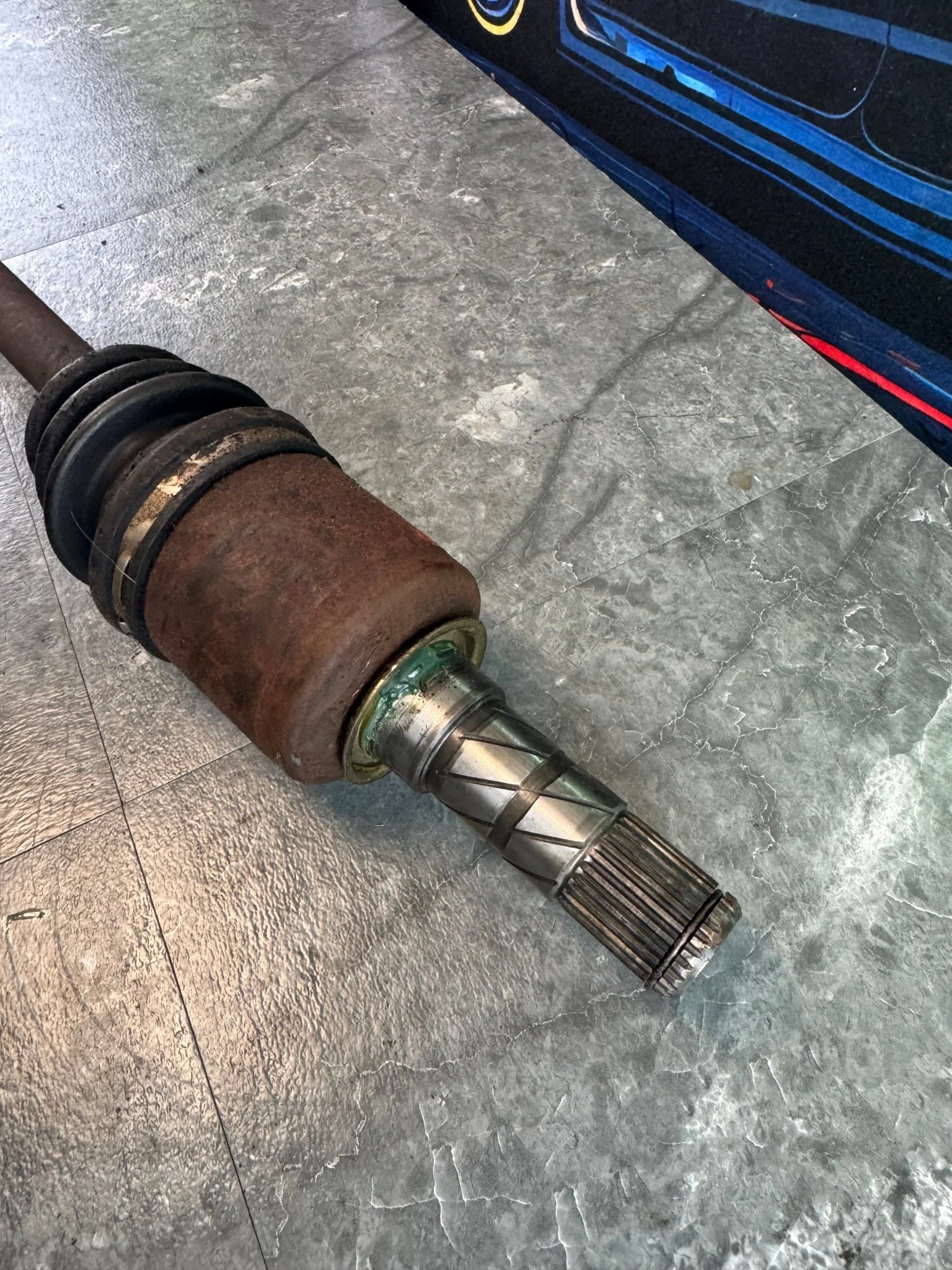 2010-2014 Subaru Legacy OEM Front Axle Shaft Single K4 - Image 3