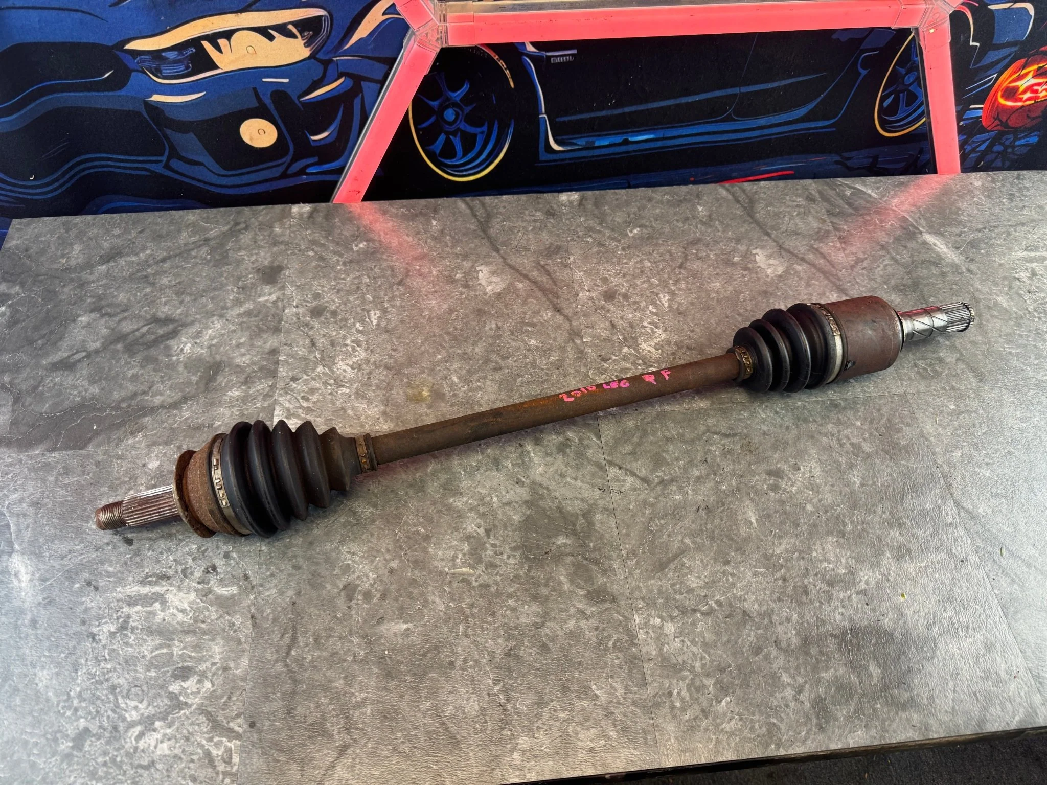 2010-2014 Subaru Legacy OEM Front Axle Shaft Single K4