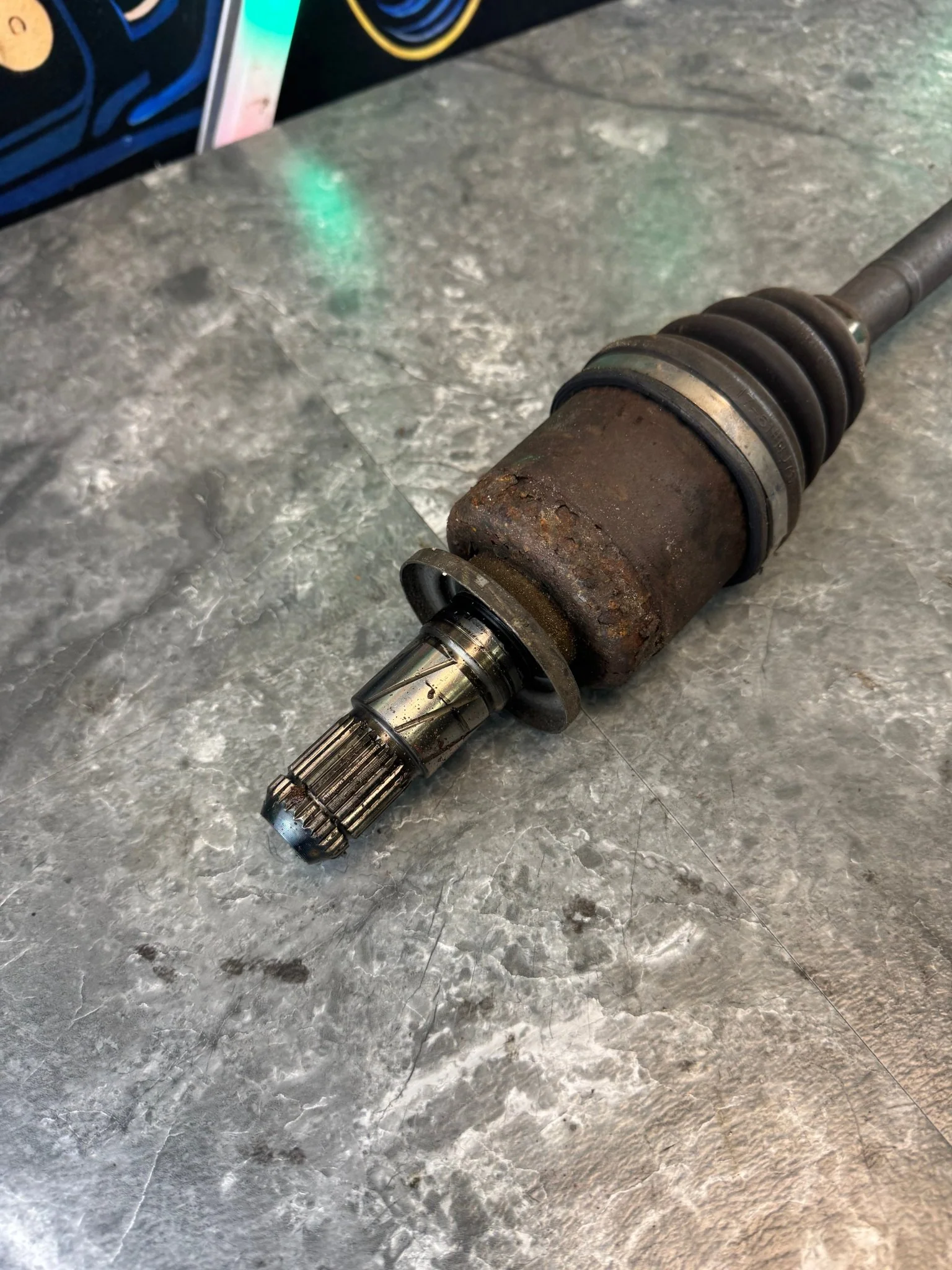 2011-2014 Subaru WRX Rear OEM Axle Shaft Single K4 - Image 2