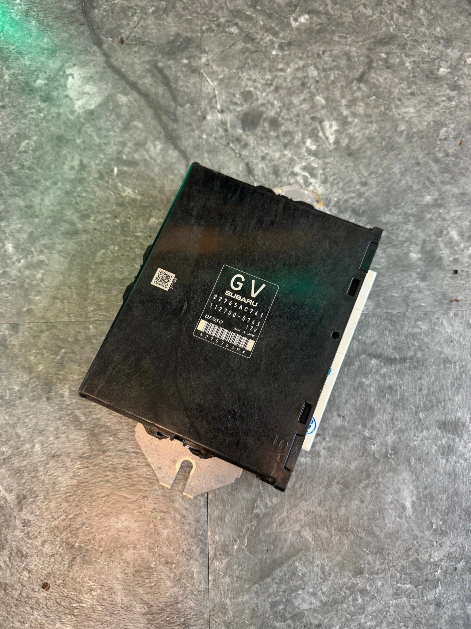 2012 Subaru Impreza WRX STi Engine Control Module Unit ECU 22765AC741 Y3