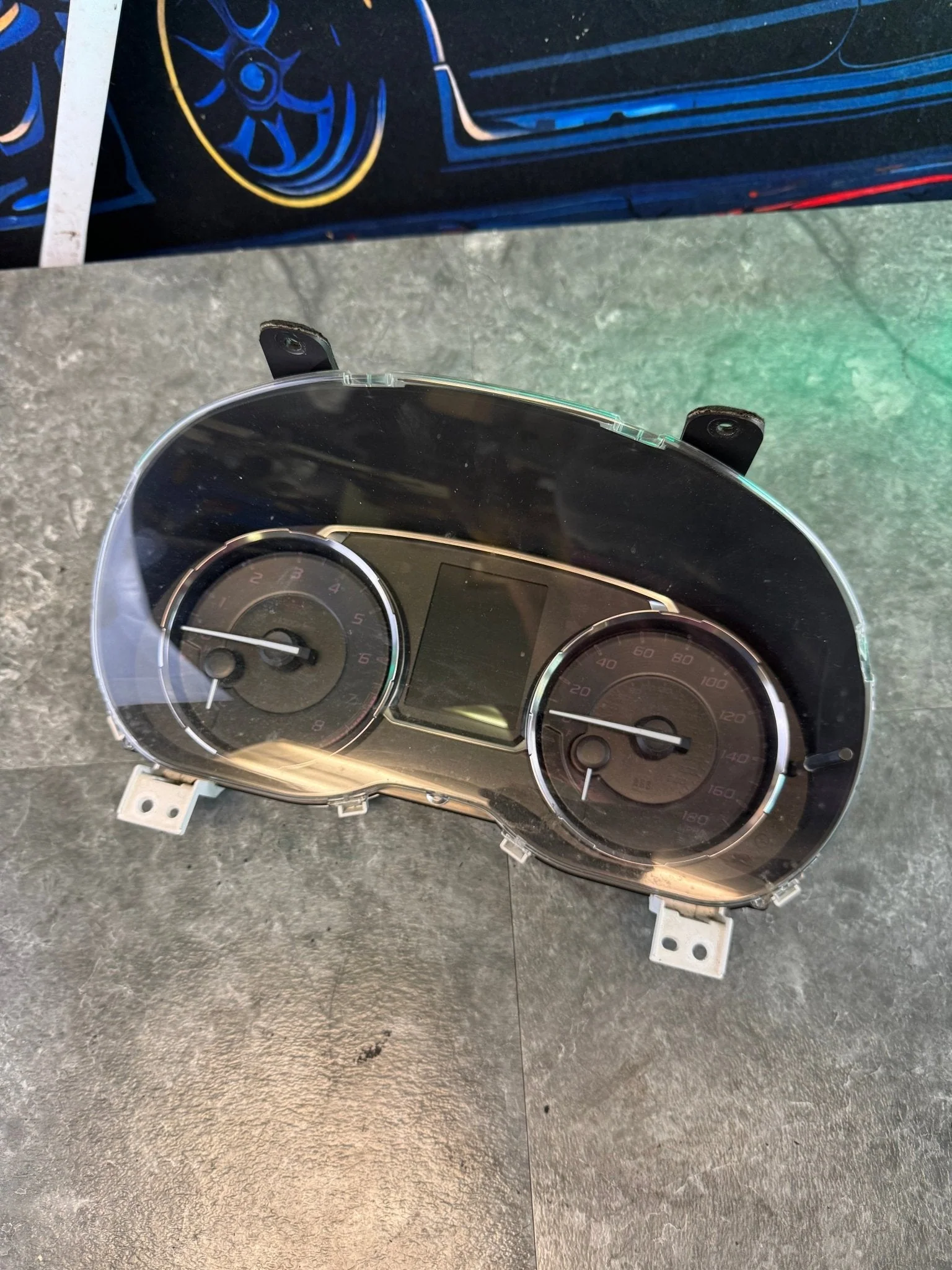 2015-2017 Subaru STi Instrument OEM Gauge Cluster / F3