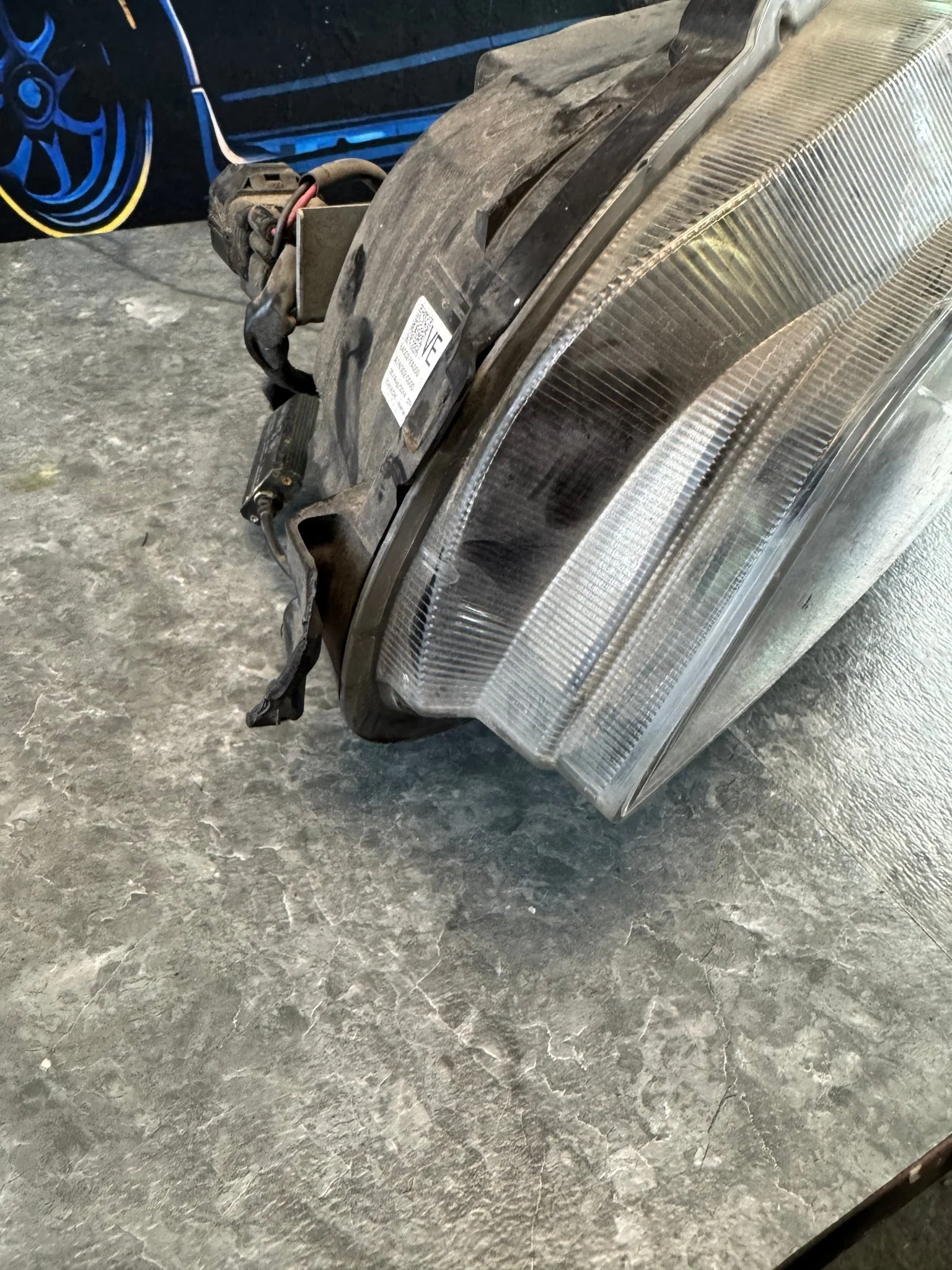 2015-2017 Subaru WRX STi OEM Driver Side Headlight Assembly Damaged For Parts A2 - Image 5