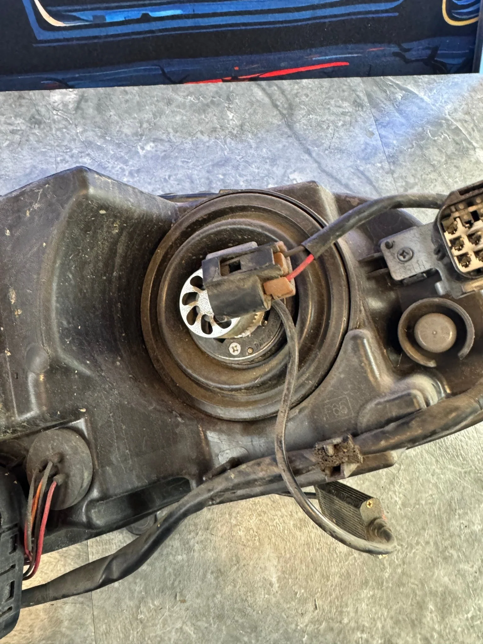 2015-2017 Subaru WRX STi OEM Driver Side Headlight Assembly Damaged For Parts A2 - Image 8