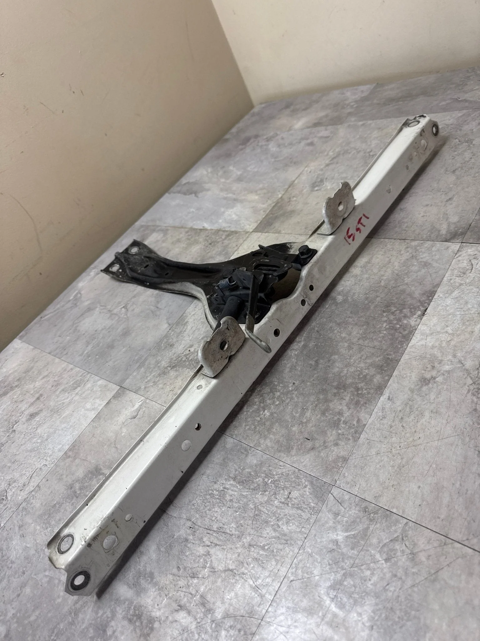 2015-2018 Subaru WRX STi Radiator Core Upper Center Tie Bar & Lock Support w/ Hood Latch R1