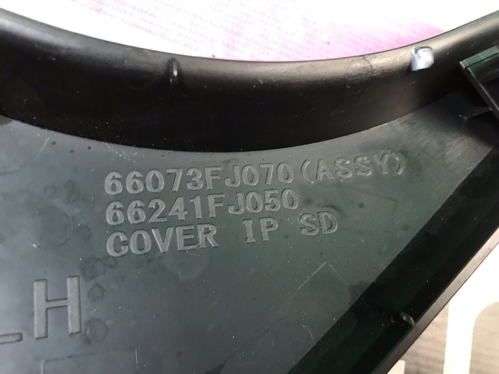 2015-2019 Subaru Wrx/sti LH Driver Dash End Side Cap Cover Trim Panel K2 - Image 3