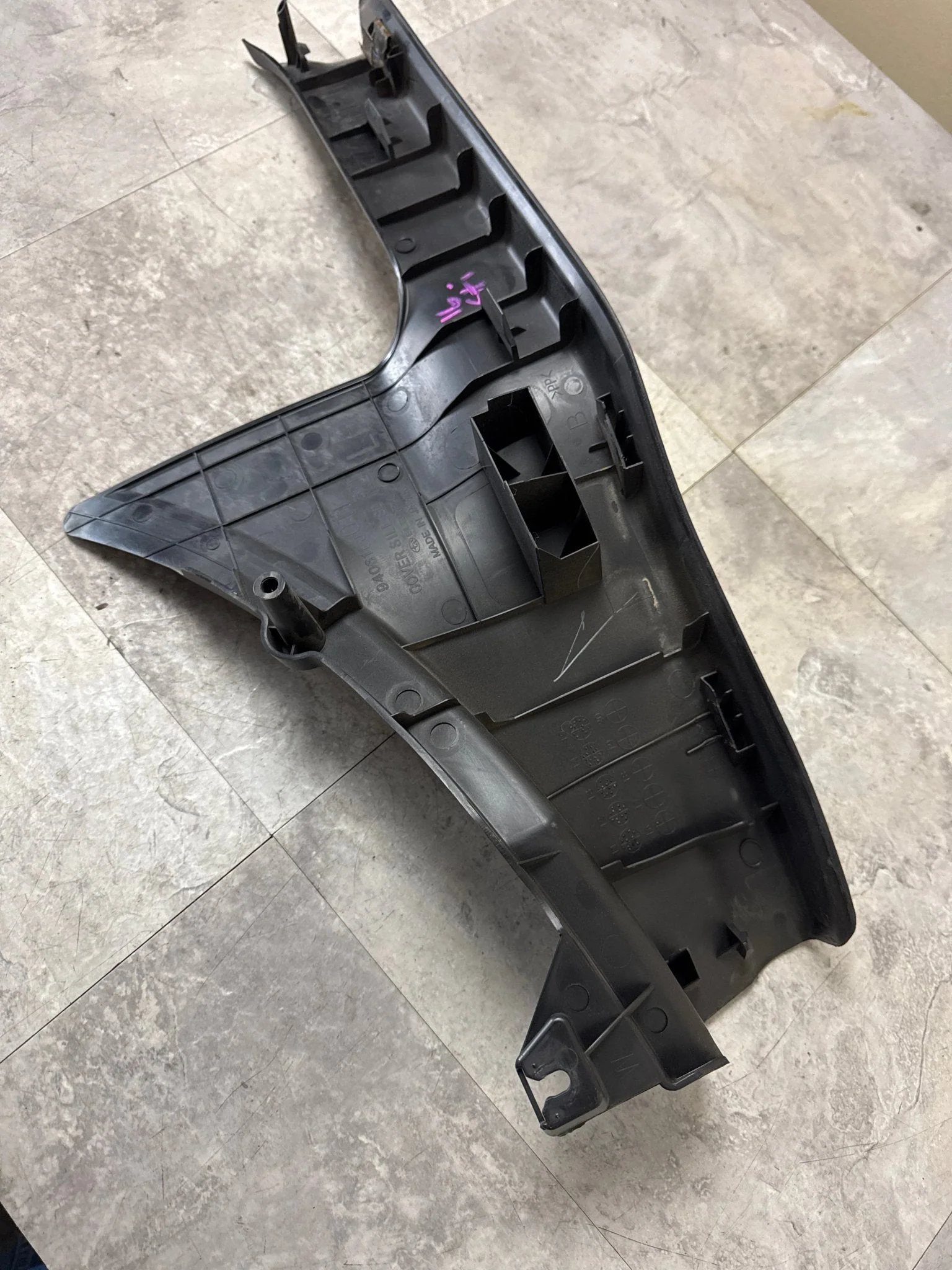 2015-2019 Subaru WRX STi OEM Door Sill Trim Cover Rear Left Drivers LH F1 - Image 3