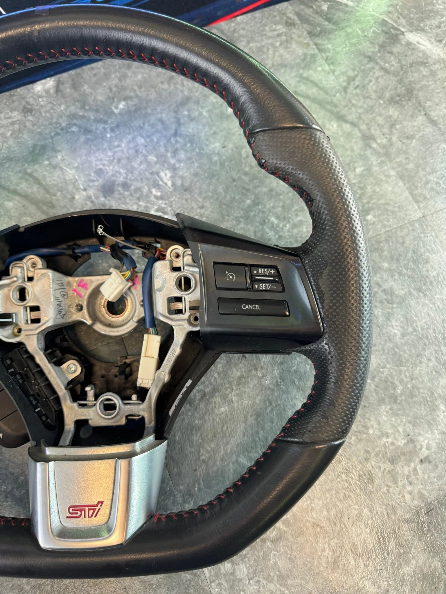 2015-2021 Subaru Impreza WRX STi OEM Complete Steering Wheel Controls K2 - Image 3
