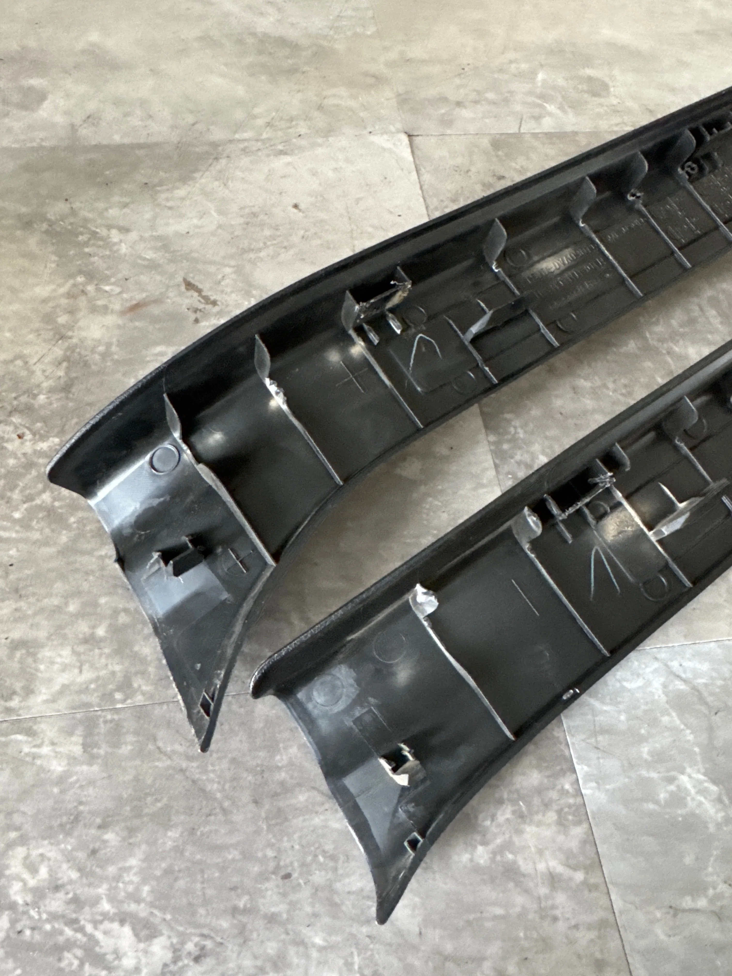 2015-2021 Subaru WRX STi Front OEM Door Sill Trim Set J3 - Image 10