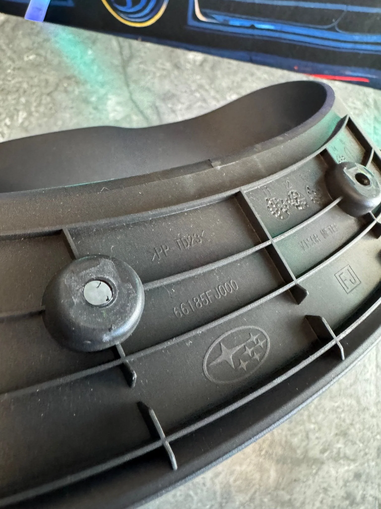 2015-2021 Subaru WRX STi Instrument OEM Cluster Speedometer Gauge Bezel Cover Trim M3 - Image 4