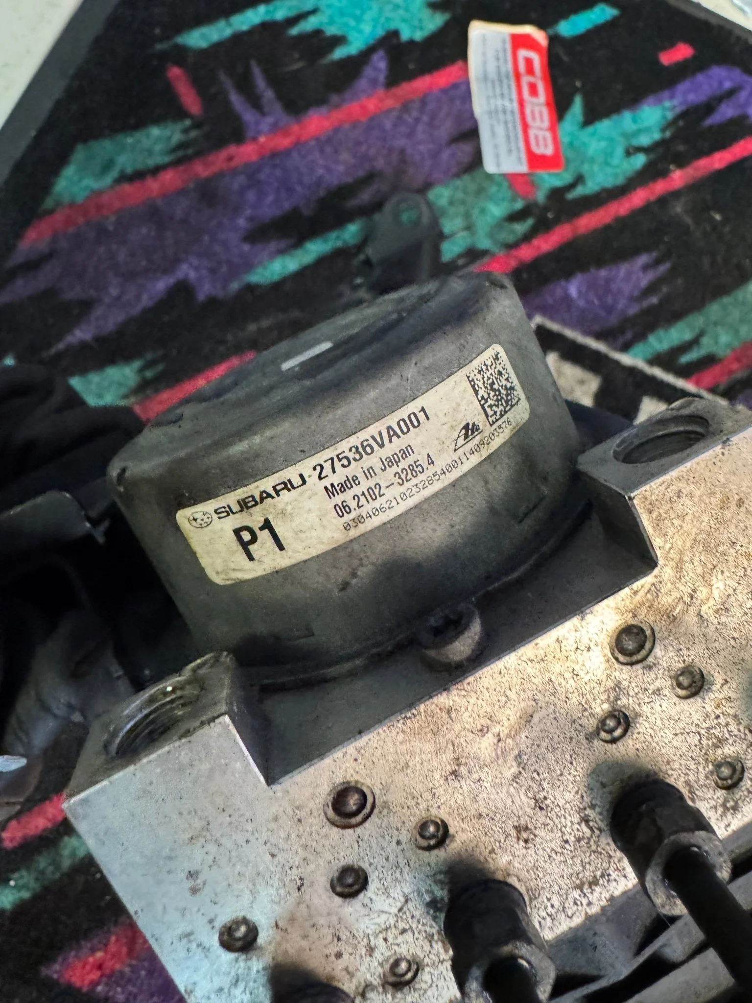 2015-2021 Subaru WRX STi OEM ABS Pump Module Assembly With Bracket - Image 5