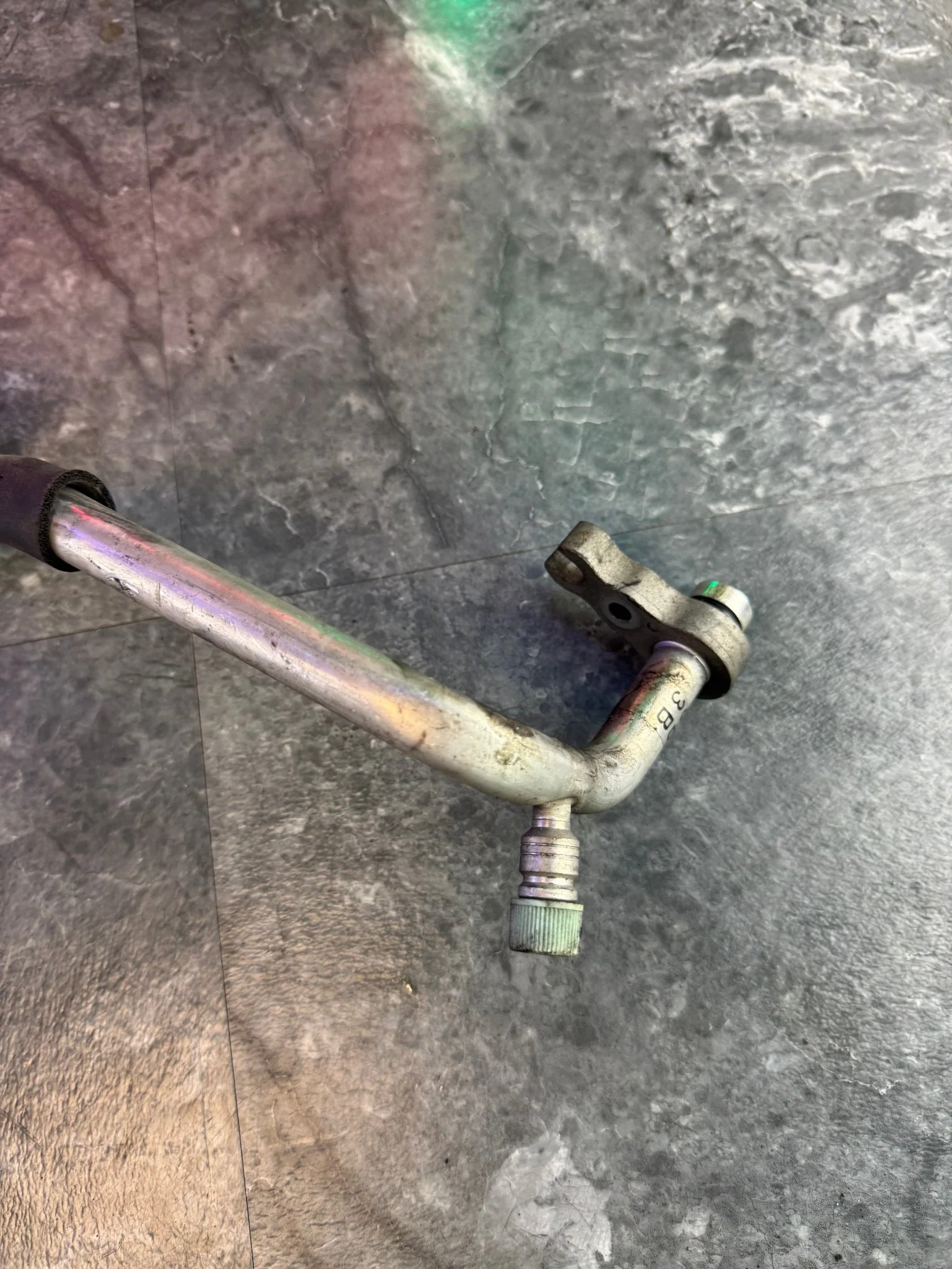 2015-2021 Subaru WRX STi OEM AC Line Hose Pipe Low Pressure A/C Air Conditioning T1 - Image 2