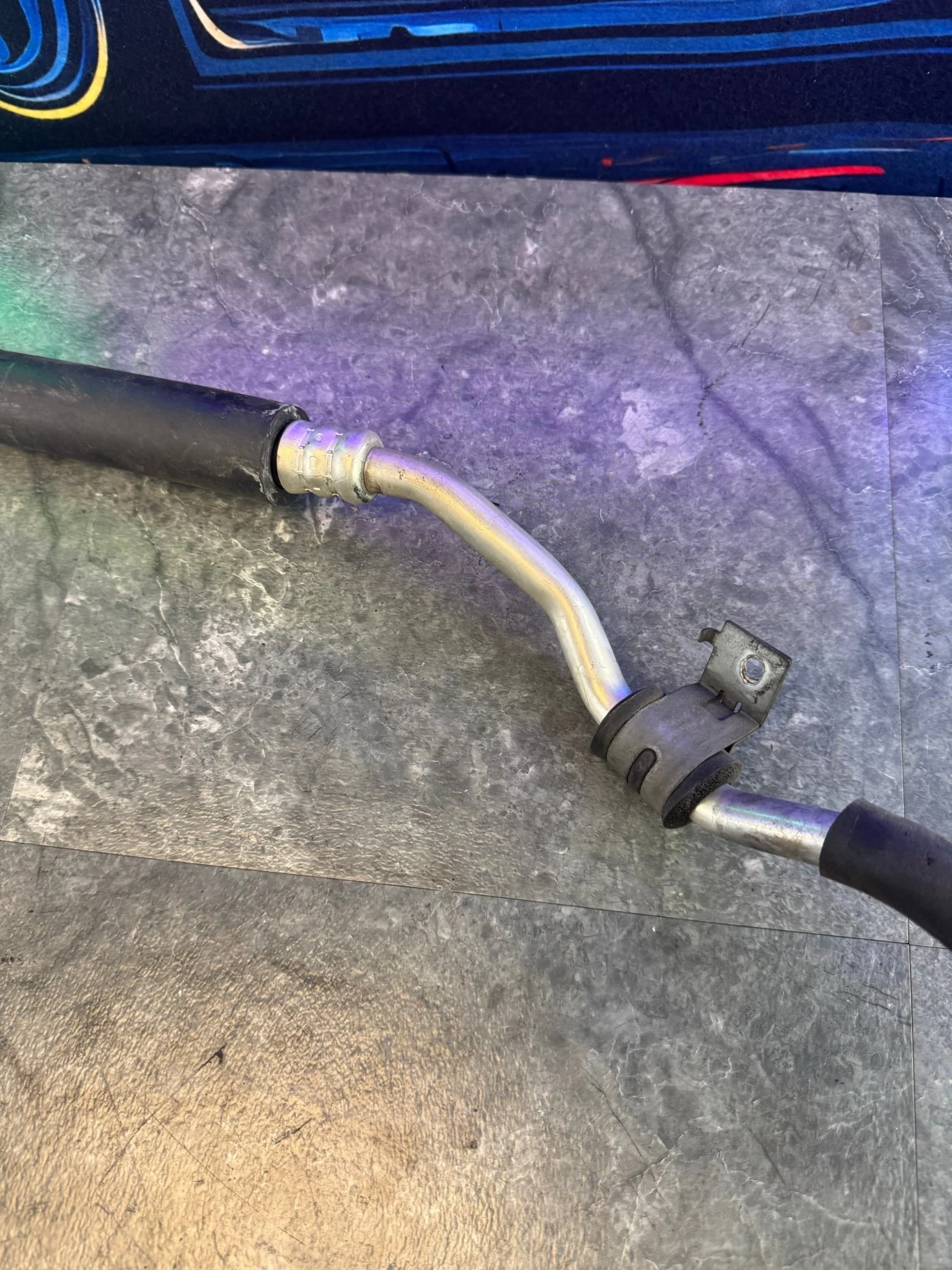 2015-2021 Subaru WRX STi OEM AC Line Hose Pipe Low Pressure A/C Air Conditioning T1 - Image 3