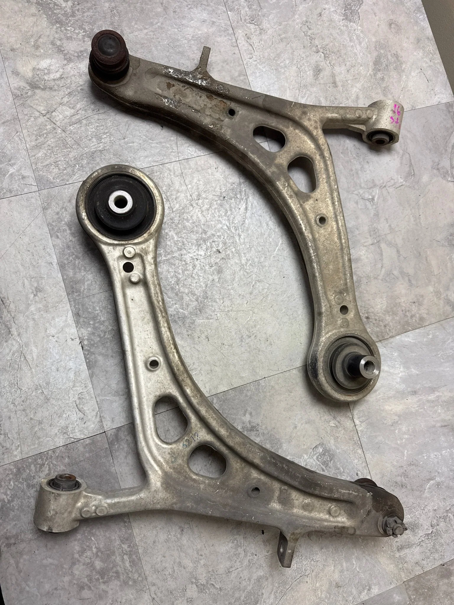 2015-2021 Subaru WRX STi OEM & Front Lower Aluminum Control Arms LCA Set I4