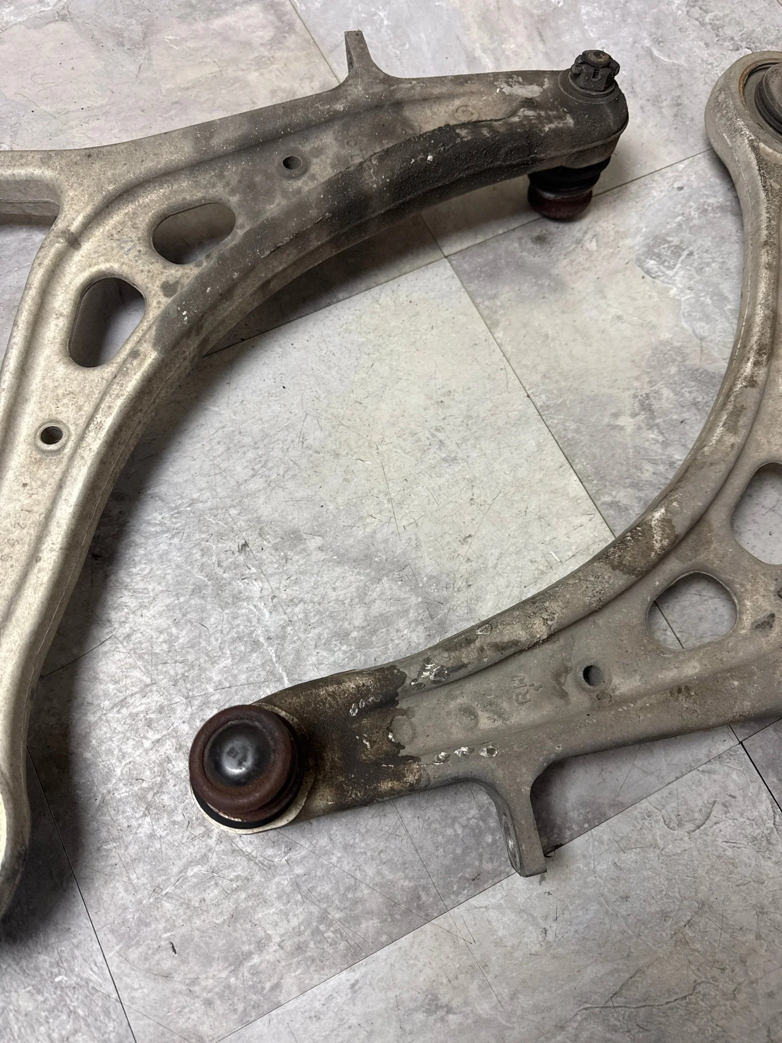 2015-2021 Subaru WRX STi OEM & Front Lower Aluminum Control Arms LCA Set I4 - Image 8