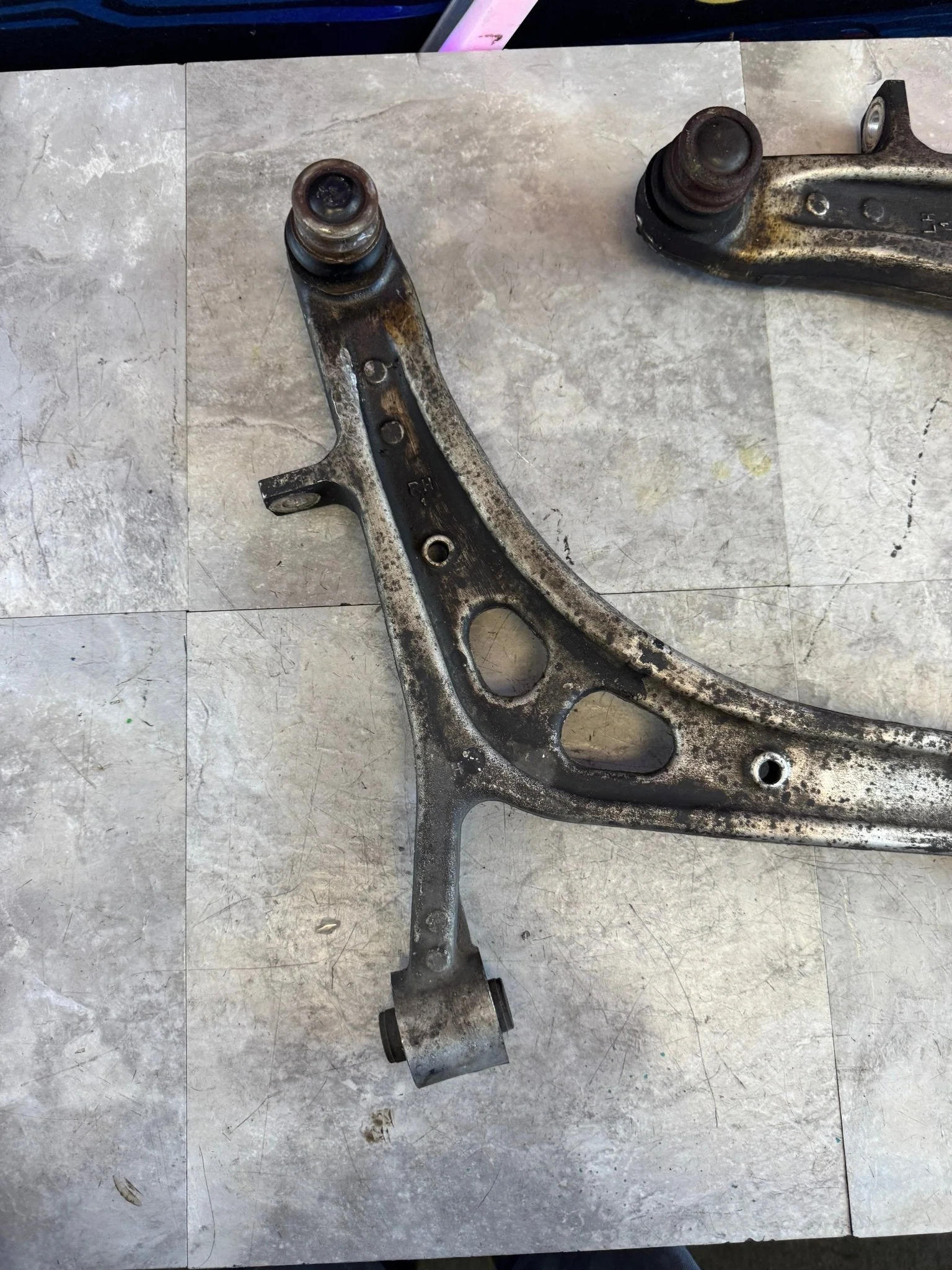 2015-2021 Subaru WRX STi OEM & Front Lower Aluminum Control Arms LCA Set I4 - Image 2