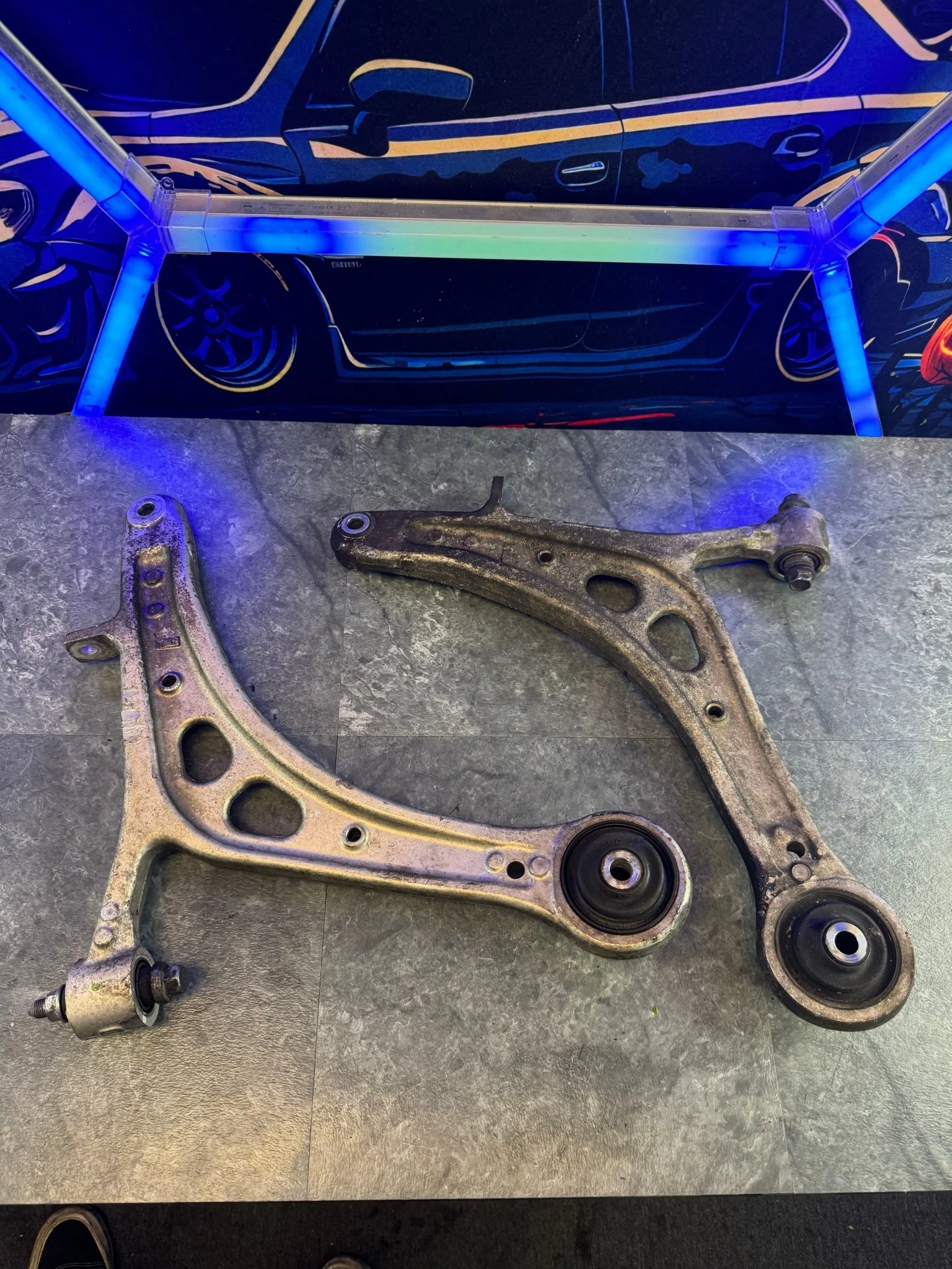 2015-2021 Subaru WRX STi OEM & Front Lower Aluminum Control Arms LCA Set I4