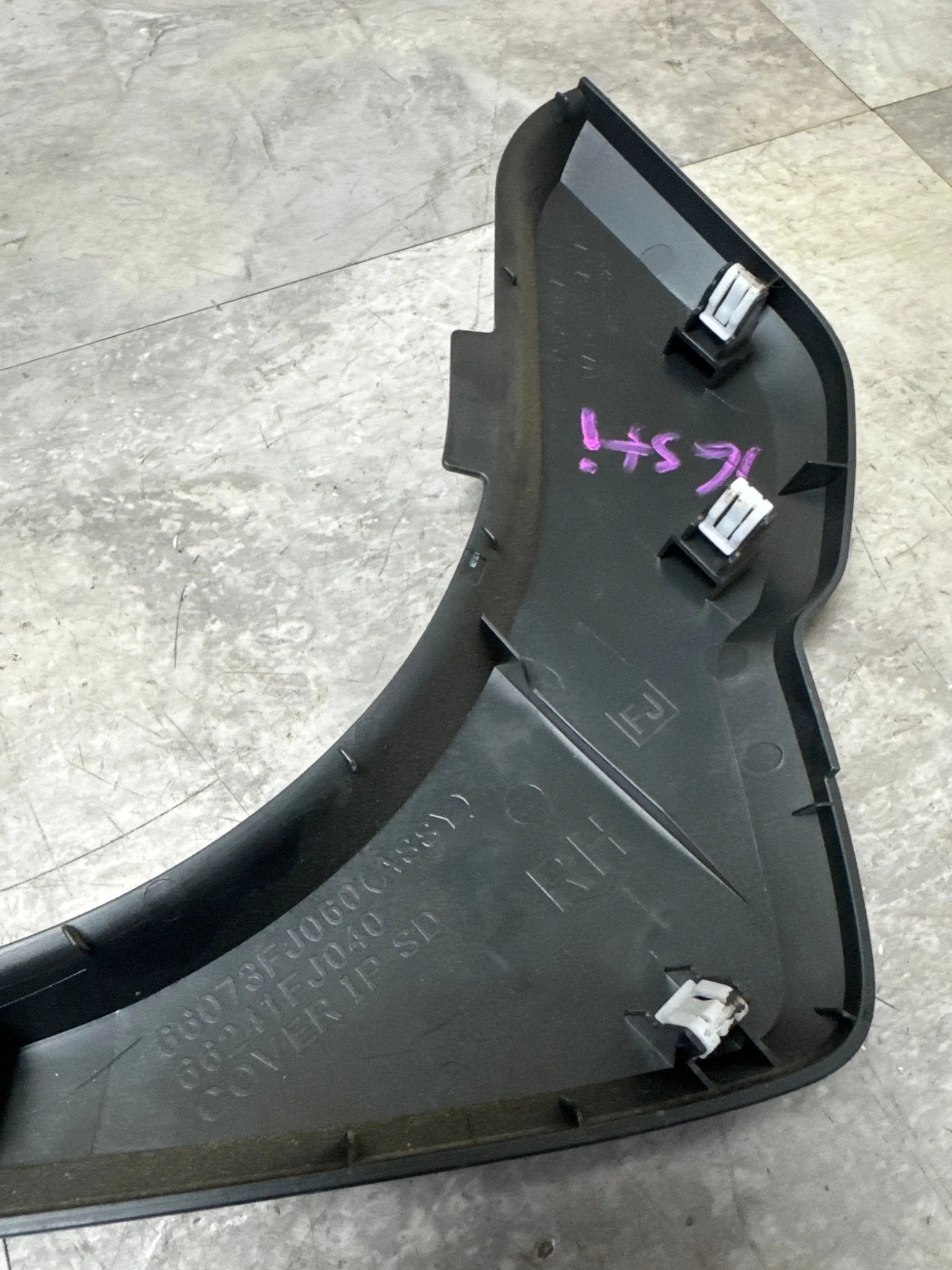 2015-2021 Subaru WRX STi OEM RH Passenger Side End Cap Cover J4 - Image 3