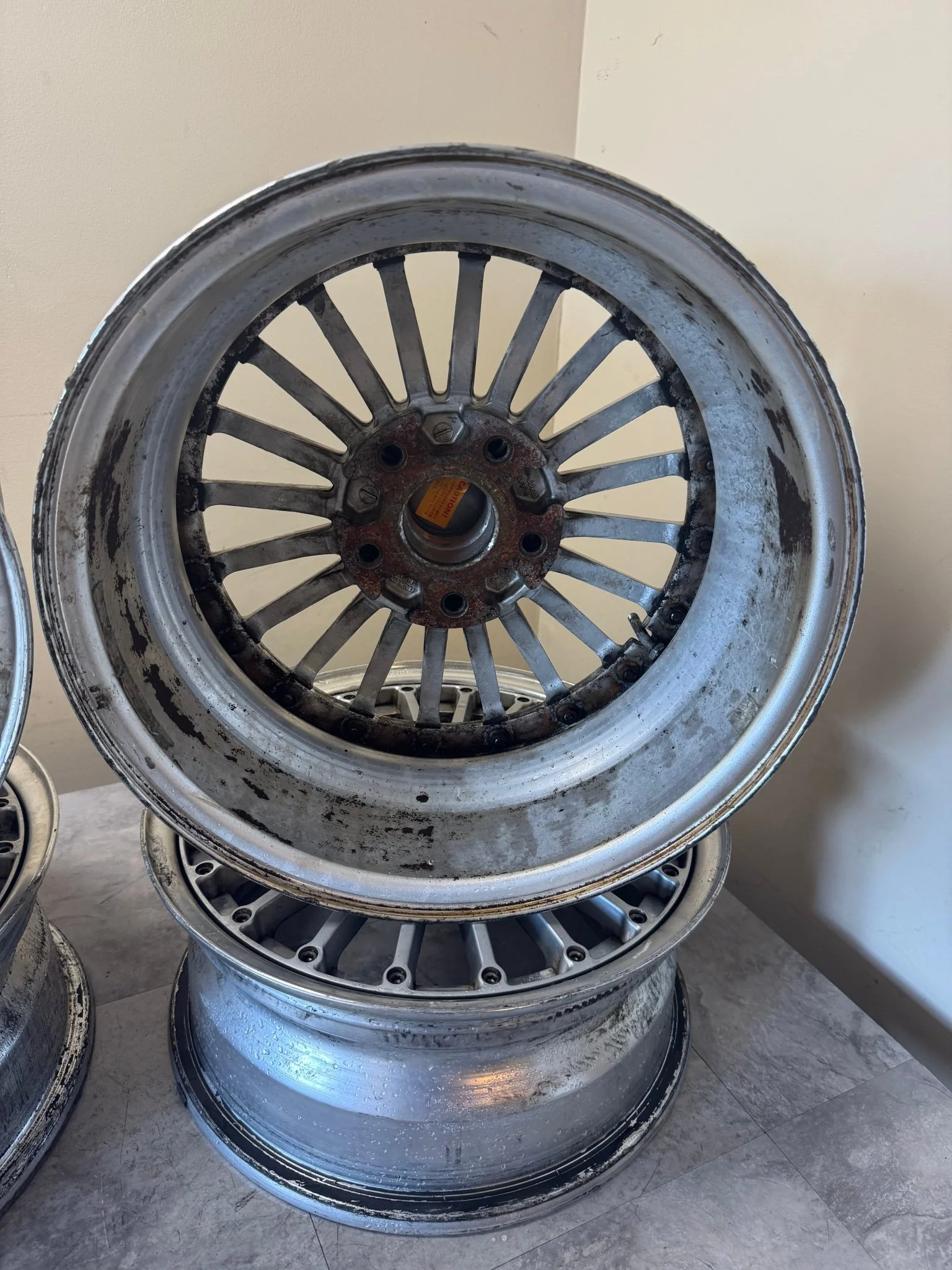 3pc Sieg Fins By Work Wheels 15 Inch 6.5 Wide 5x114.3 +46 - Image 7