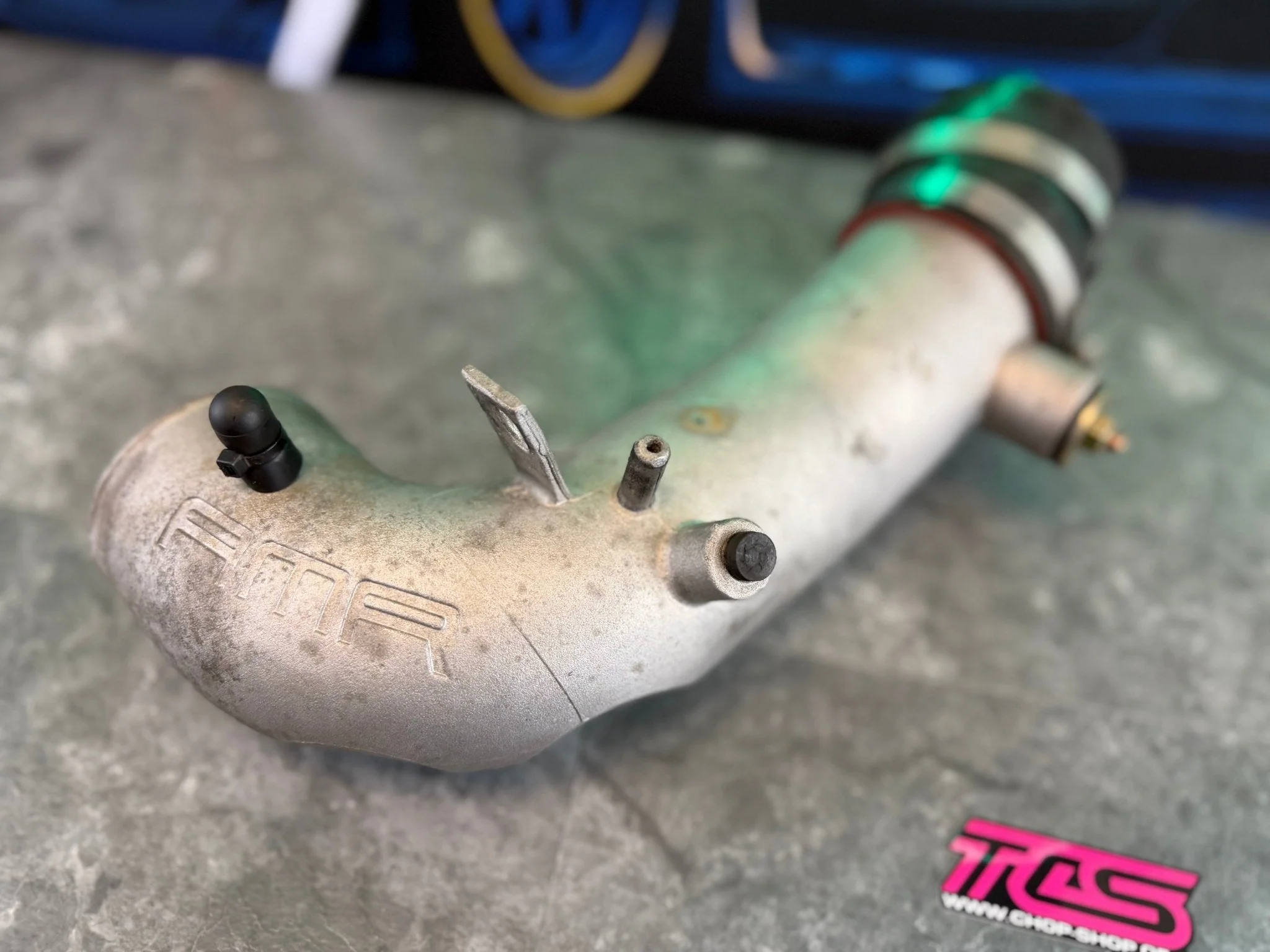 AMR Hard Cast Turbo Inlet for Subaru STi WRX 3β Offset Coupler EJ257 - Image 6
