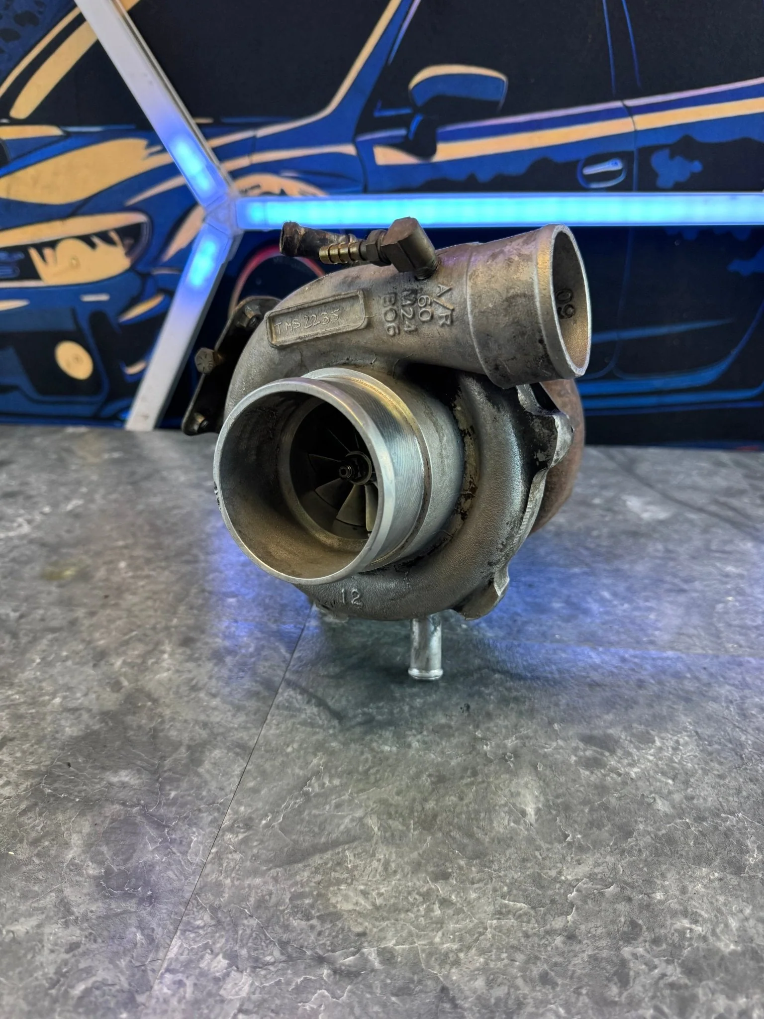 ATP GTX 3076 R Ball Bearing Turbo Stock Location Subaru STi/WRX 3” Billet