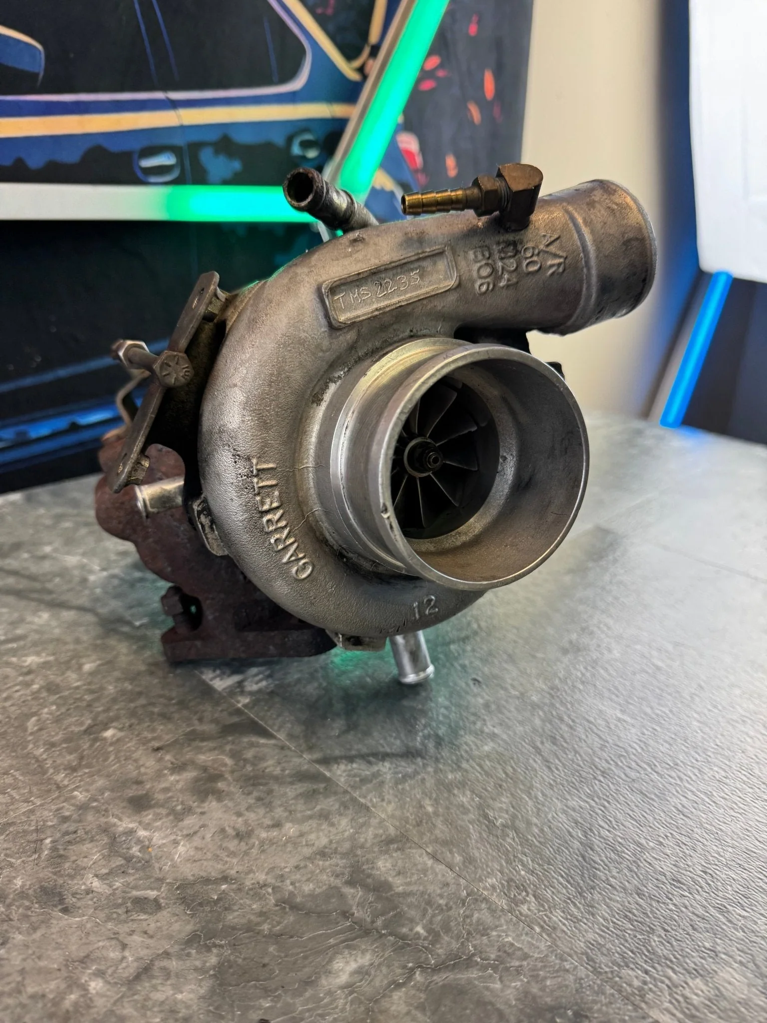 ATP GTX 3076 R Ball Bearing Turbo Stock Location Subaru STi/WRX 3” Billet - Image 2