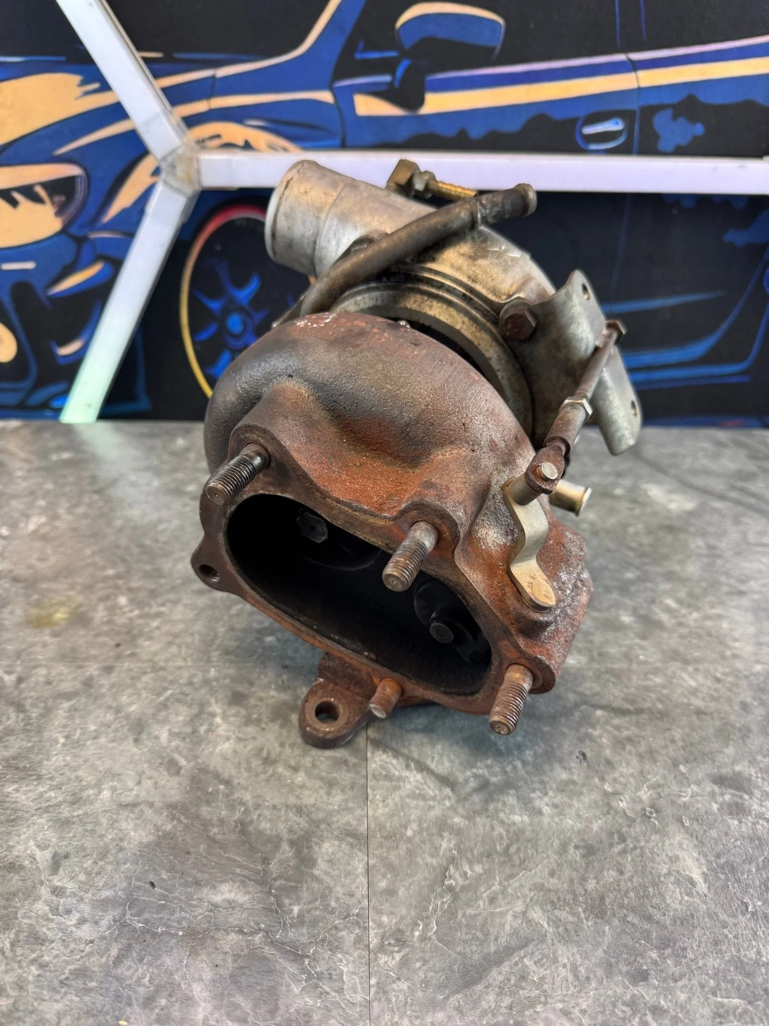 ATP GTX 3076 R Ball Bearing Turbo Stock Location Subaru STi/WRX 3” Billet - Image 4