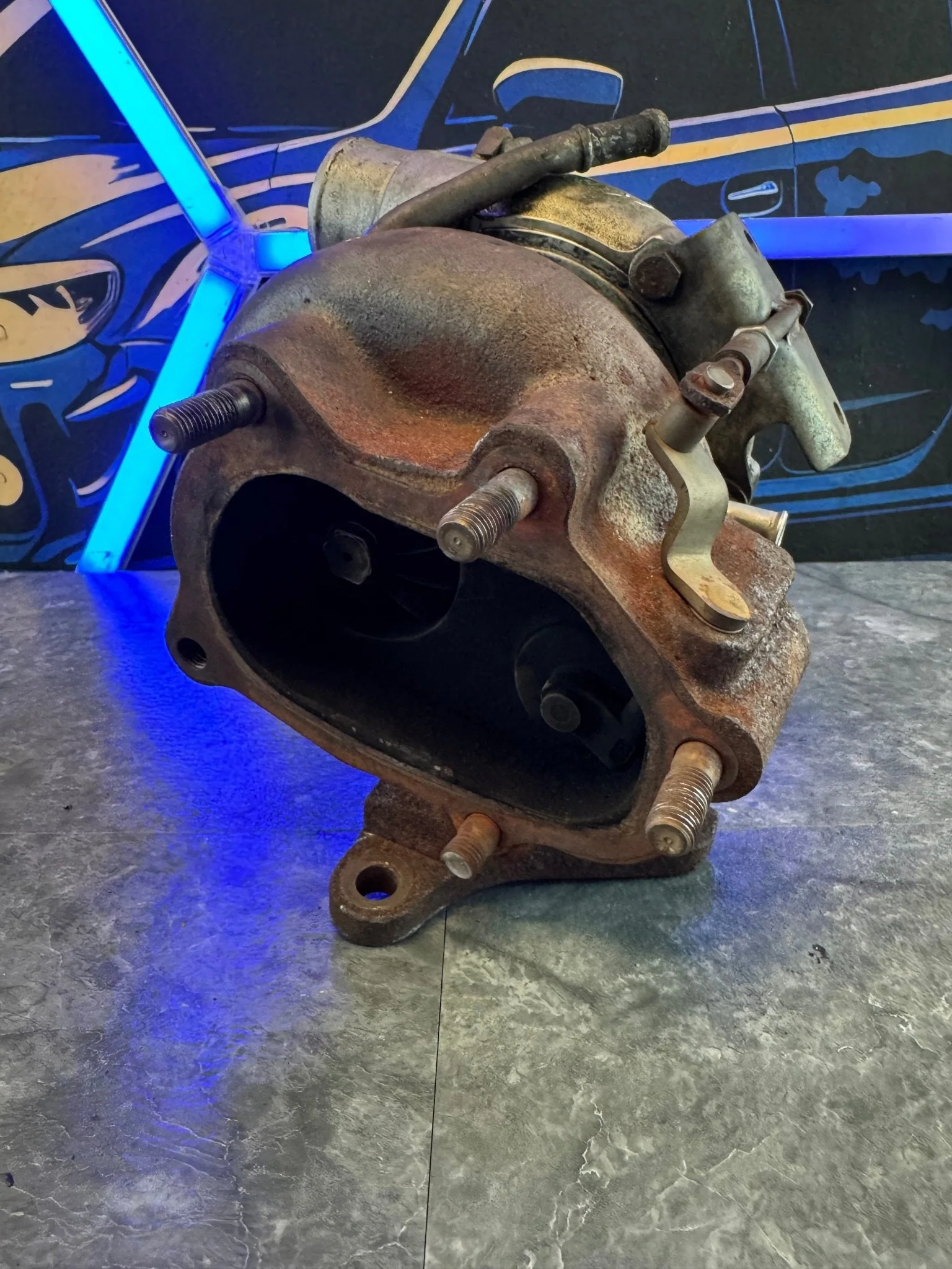 ATP GTX 3076 R Ball Bearing Turbo Stock Location Subaru STi/WRX 3” Billet - Image 5