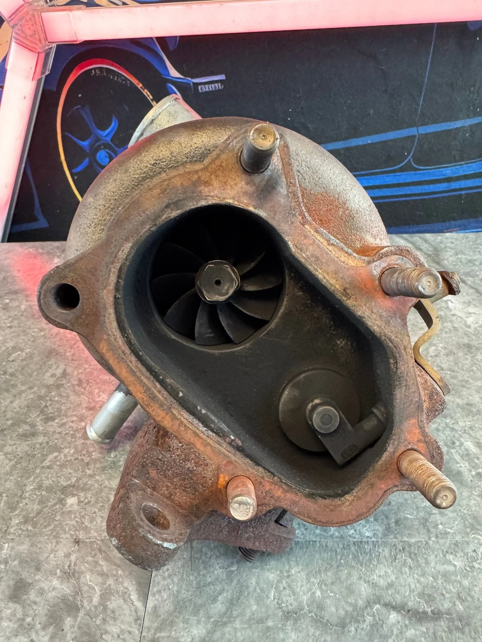 ATP GTX 3076 R Ball Bearing Turbo Stock Location Subaru STi/WRX 3” Billet - Image 8